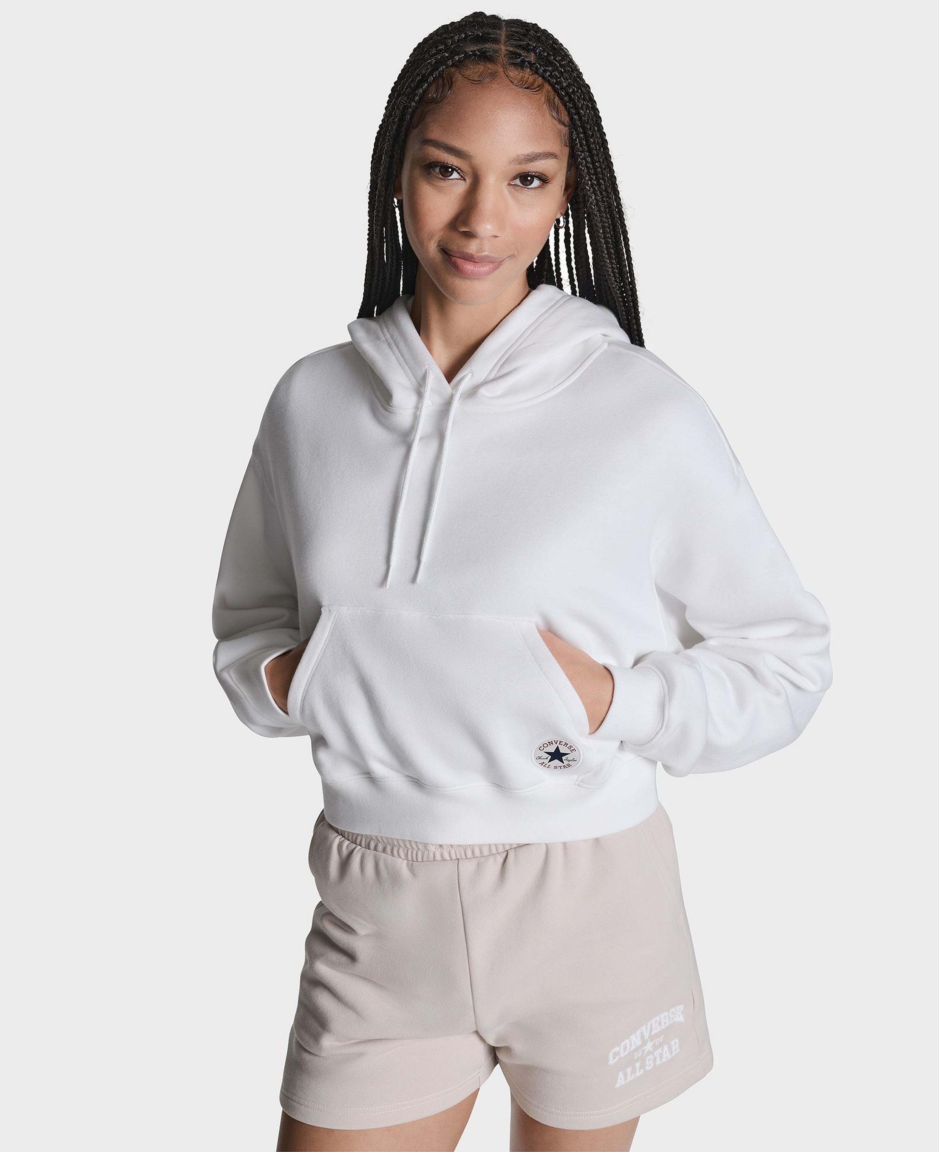 Converse Kadın Beyaz Sweatshirt