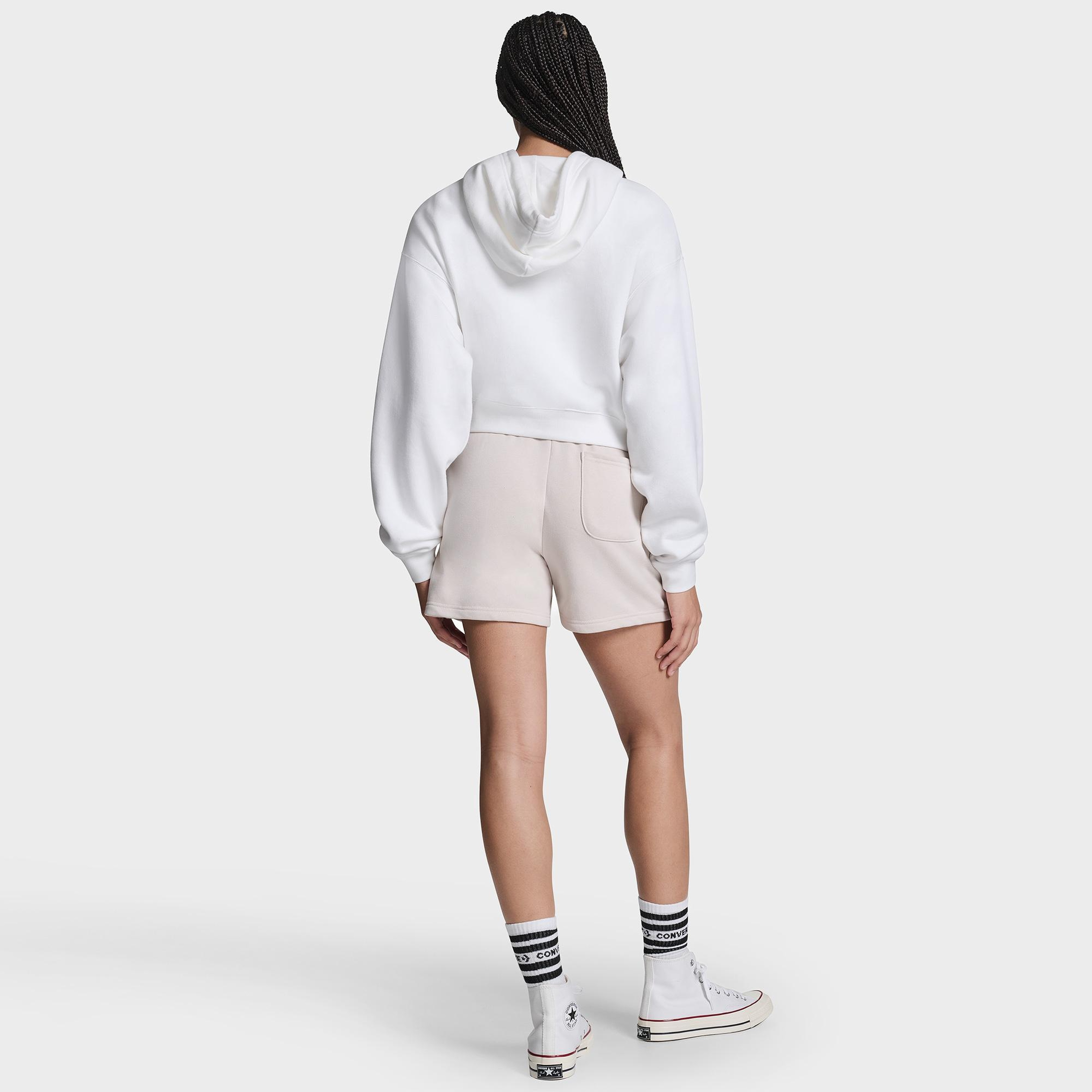 Converse Kadın Beyaz Sweatshirt