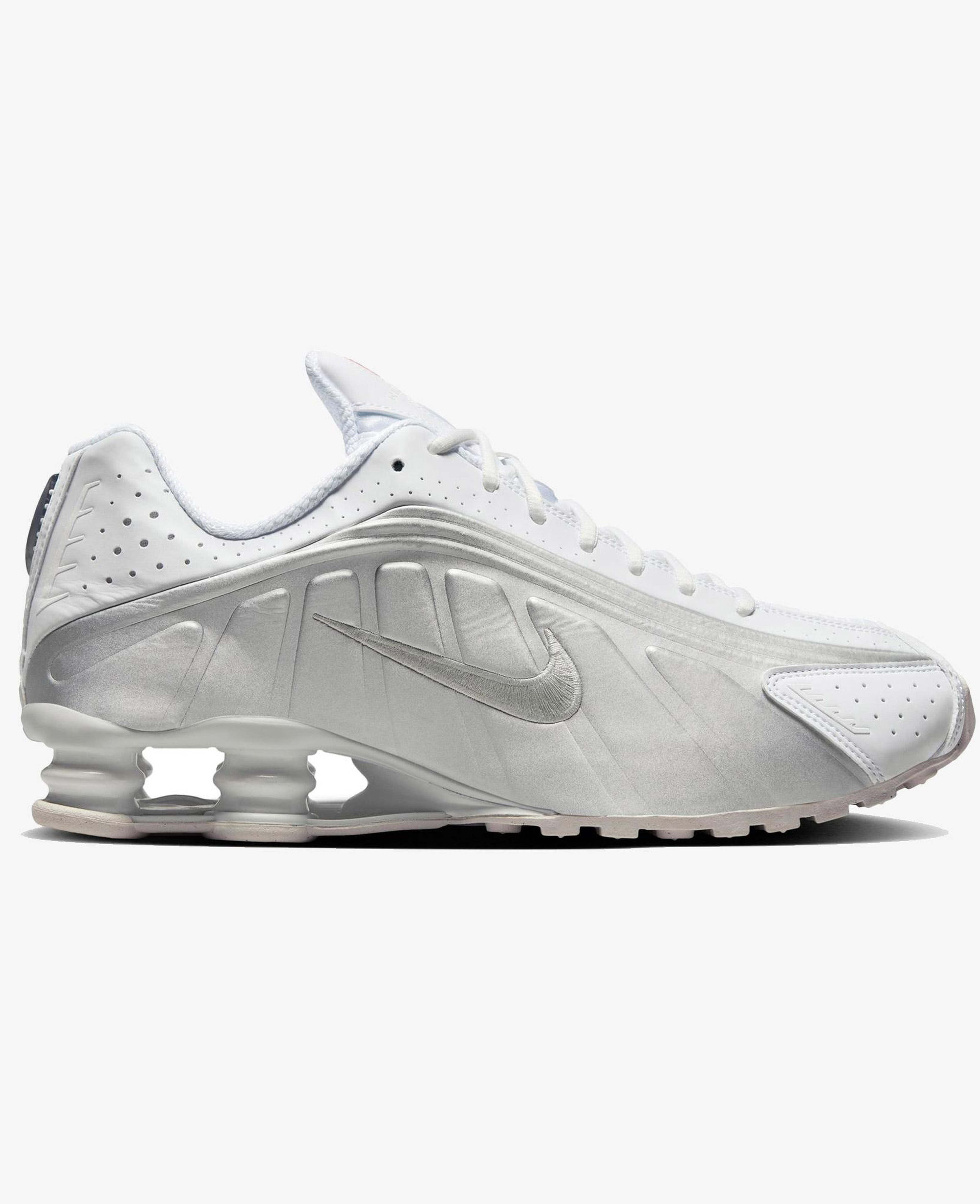 Nike Shox R4 Erkek Gri Spor Ayakkabı