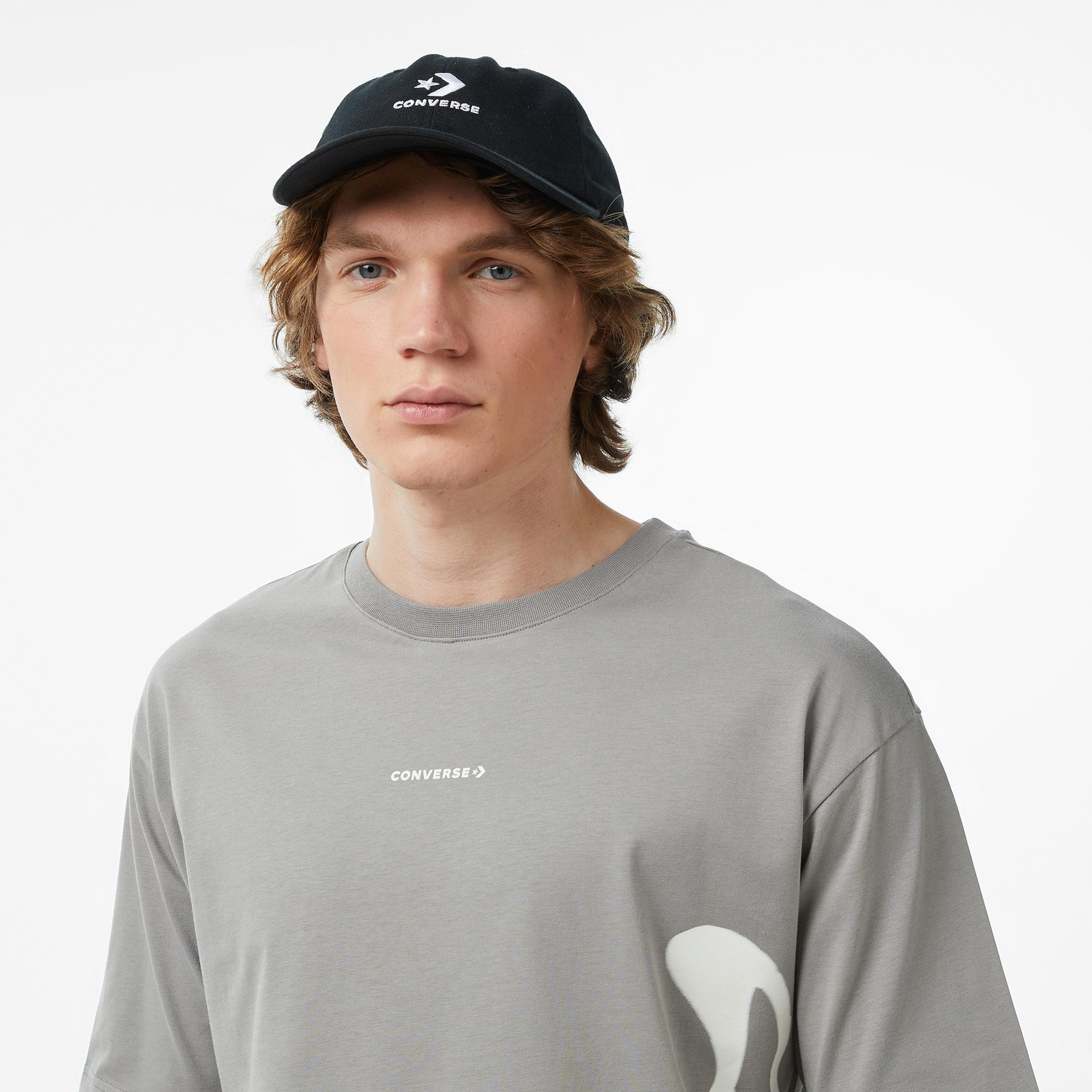 Converse Erkek Gri T-Shirt