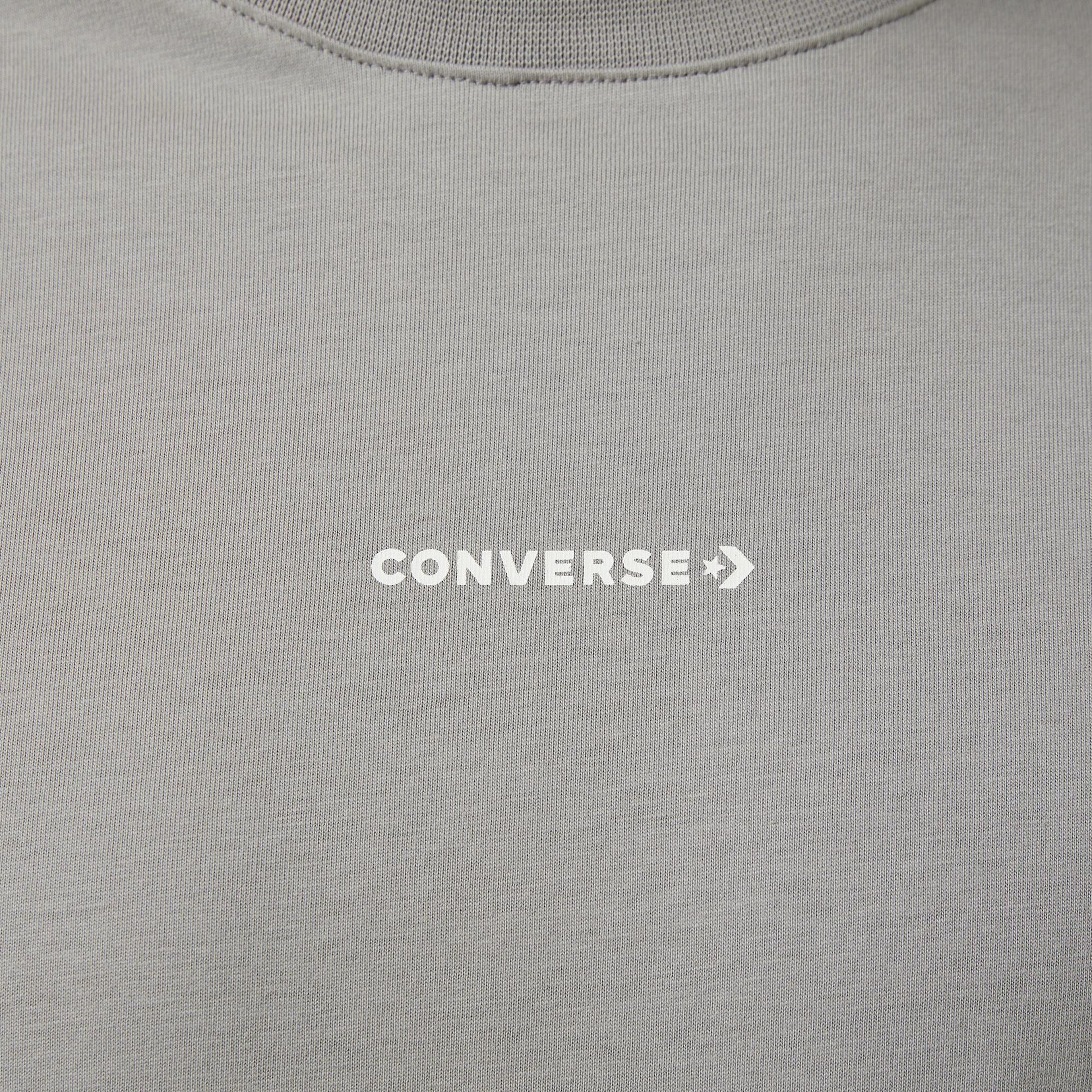 Converse Erkek Gri T-Shirt
