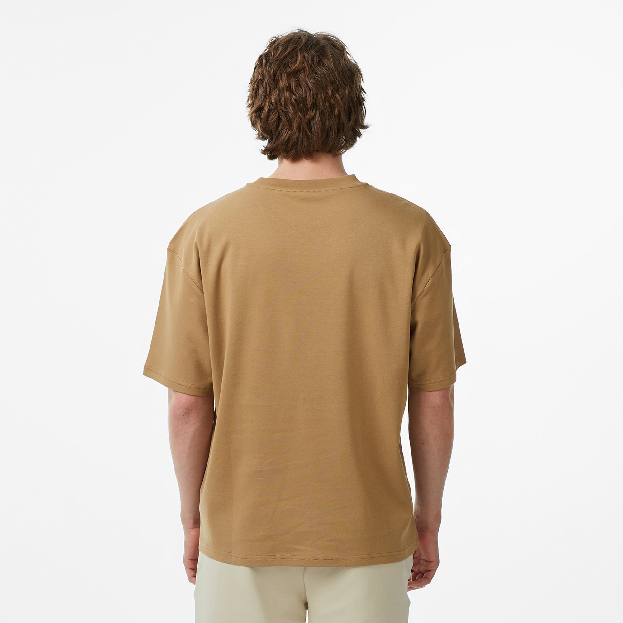 Converse Regular Fit Erkek Kahverengi T-Shirt