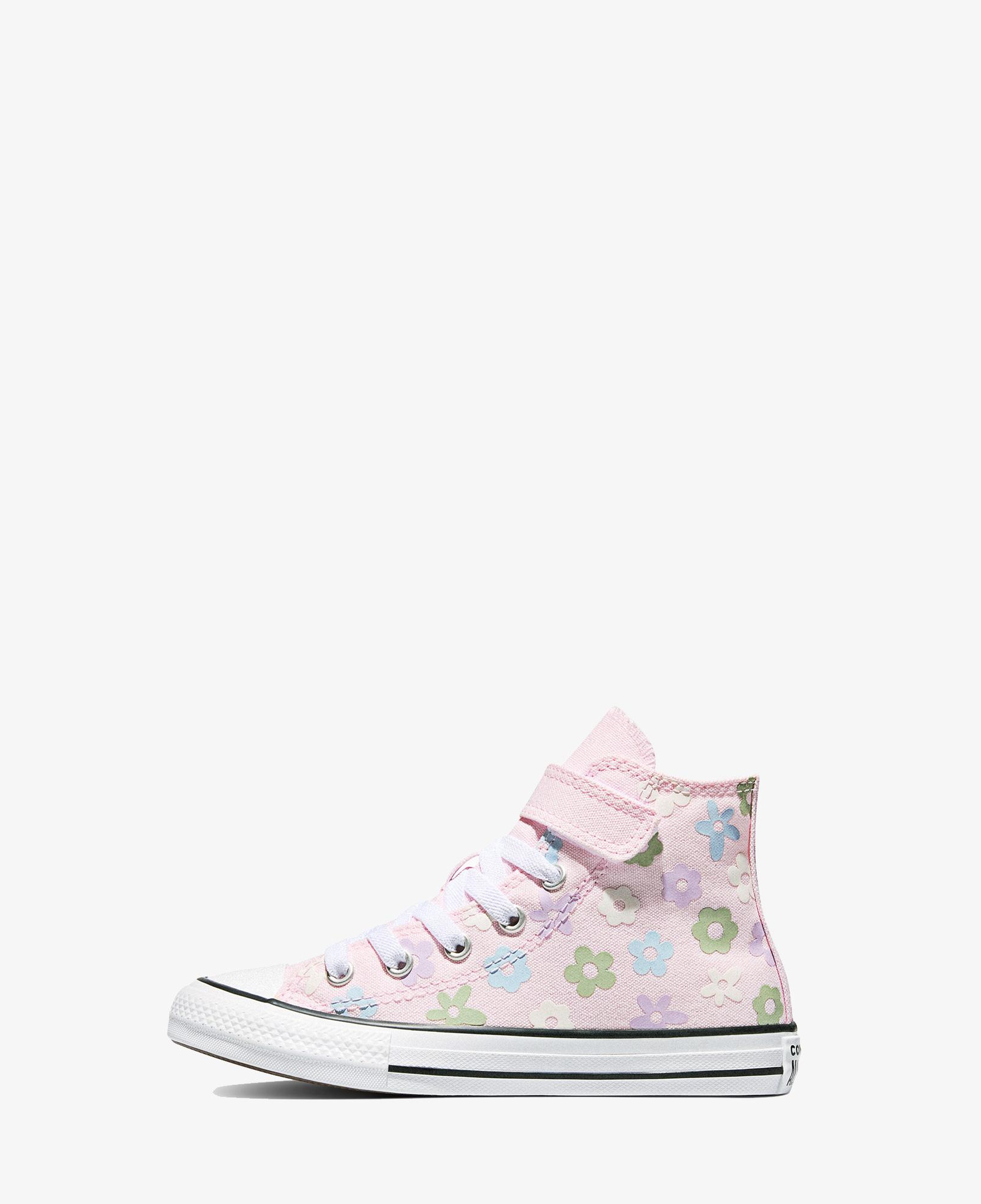 Converse Chuck Taylor All Star Çocuk Çiçek Desenli Pembe Sneaker