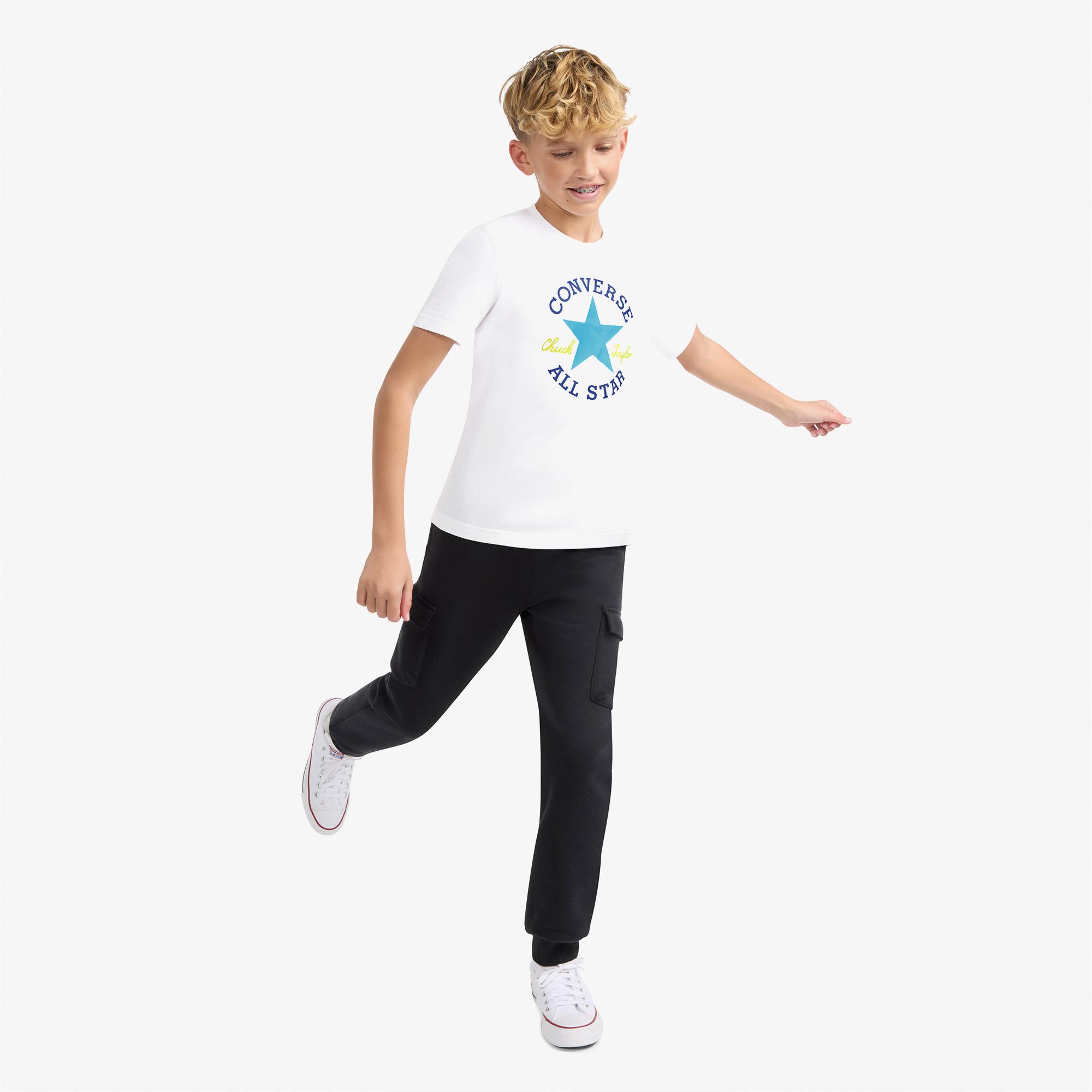 Converse Genç Çocuk Beyaz T-Shirt