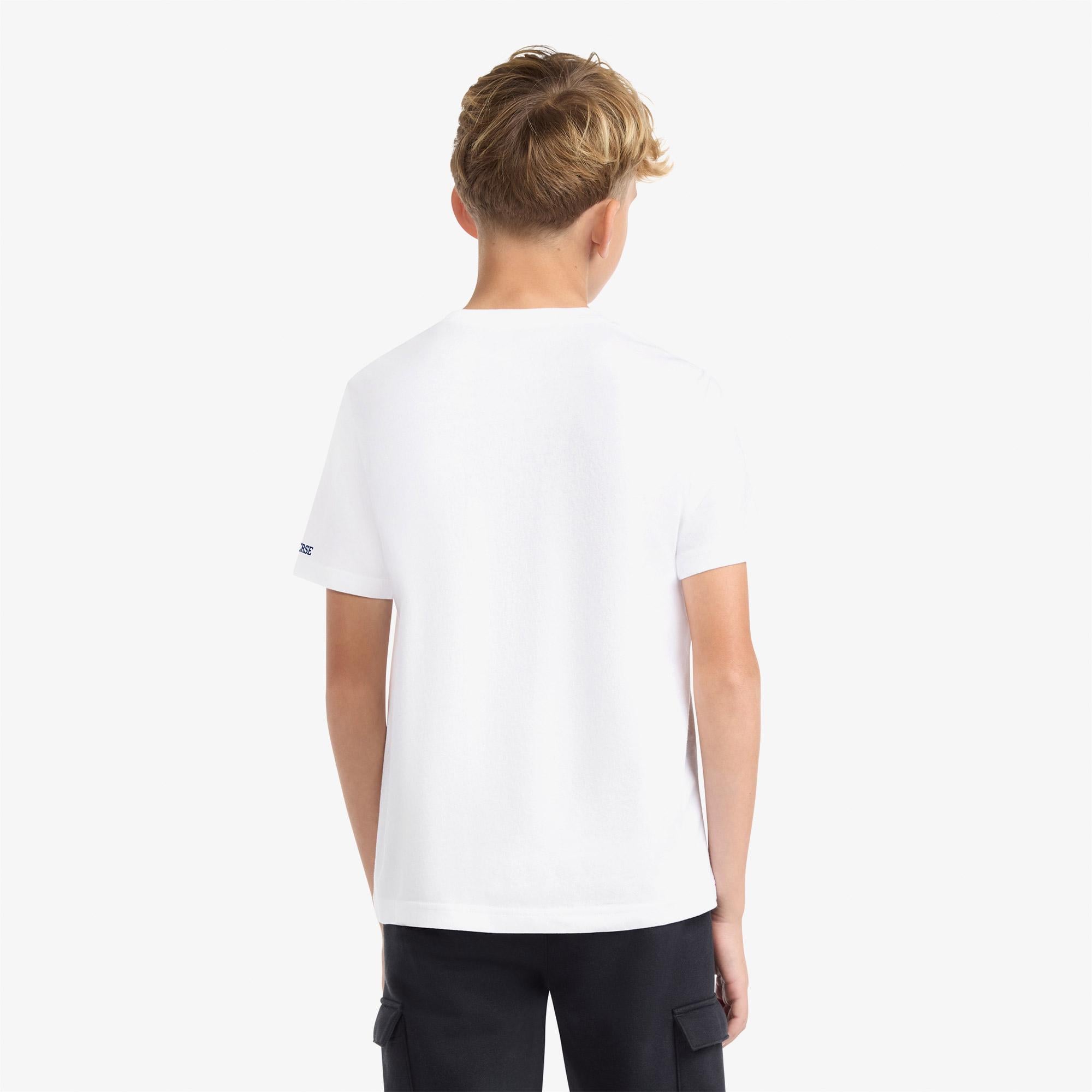 Converse Genç Çocuk Beyaz T-Shirt