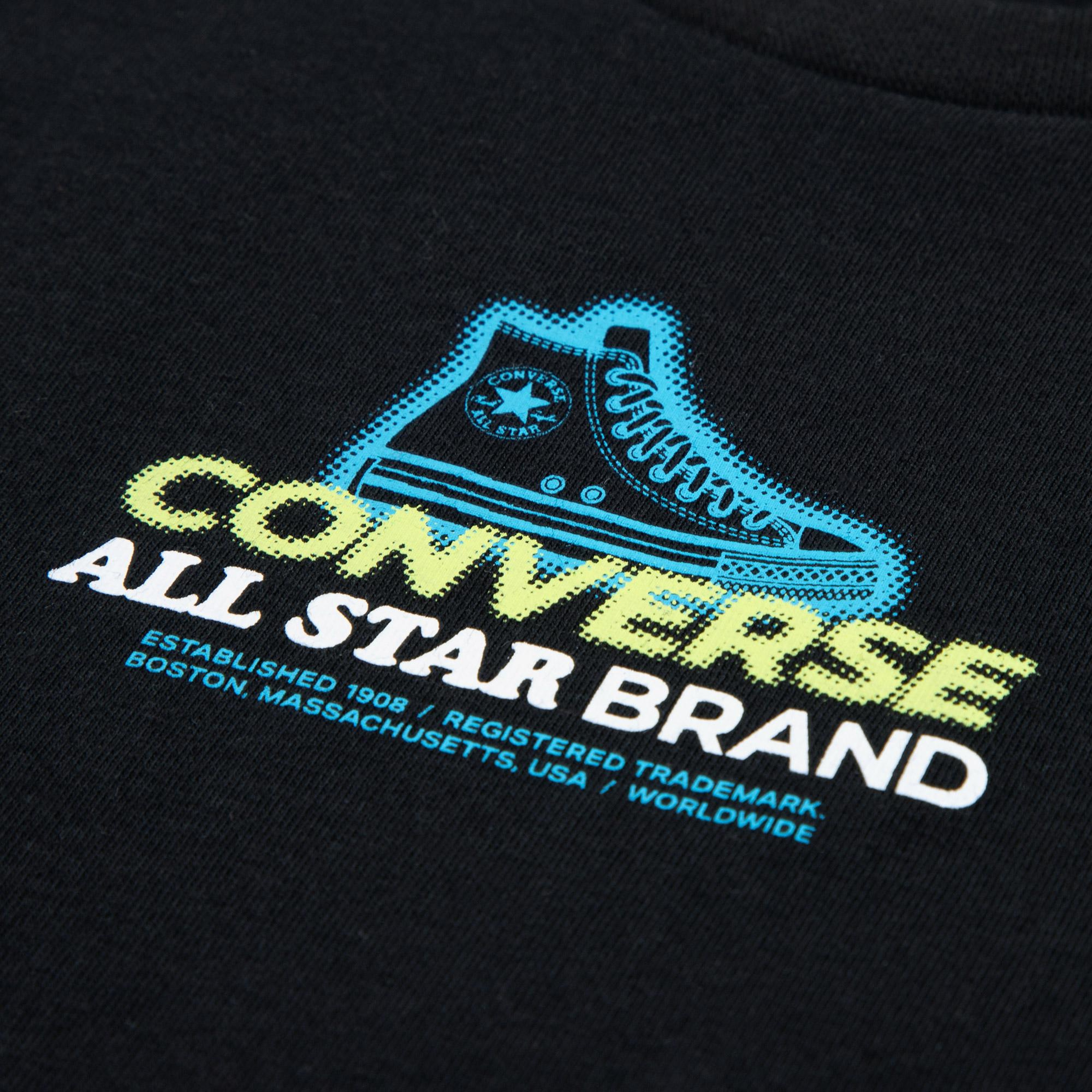 Converse Erkek Bebek Siyah Şort Takım