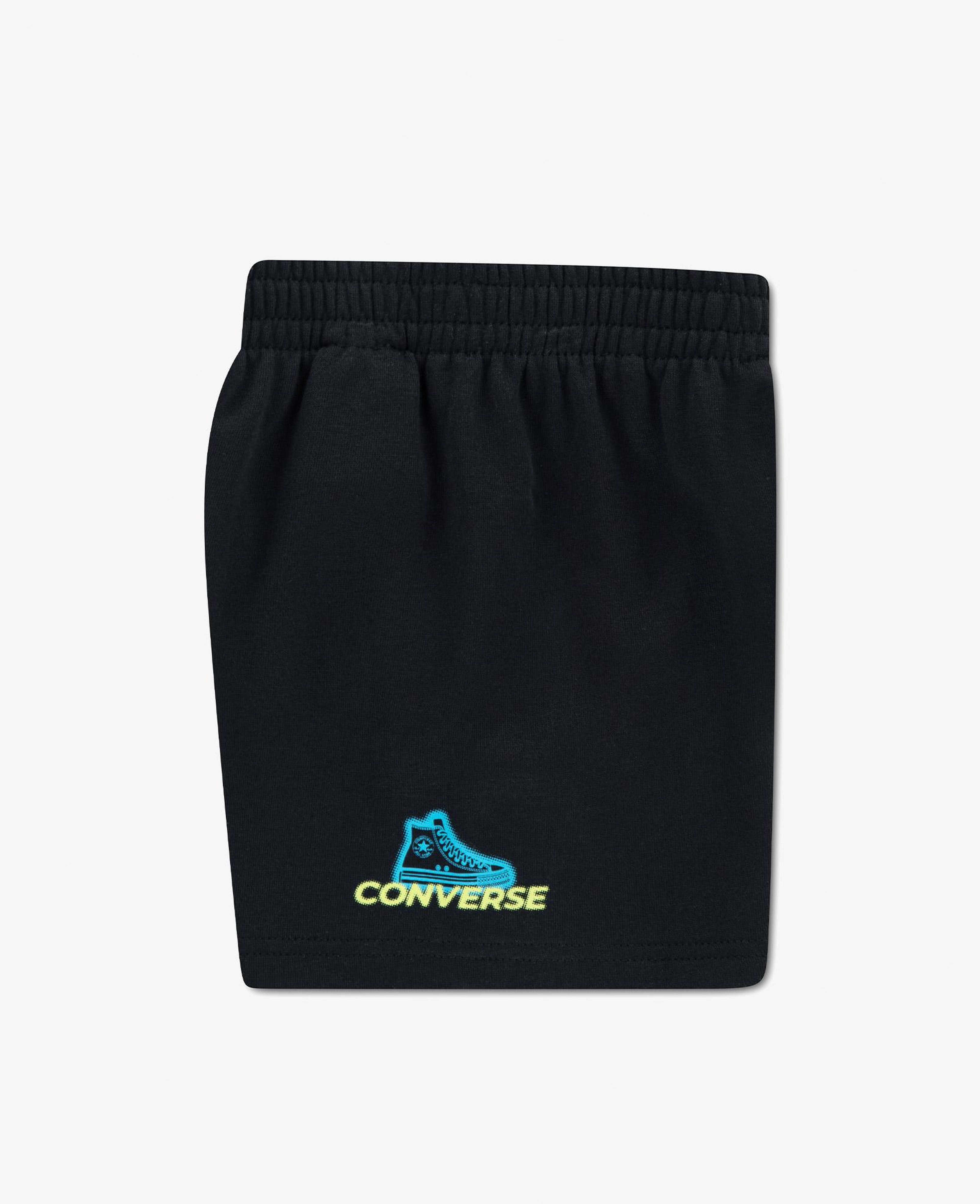 Converse Erkek Bebek Siyah Şort Takım