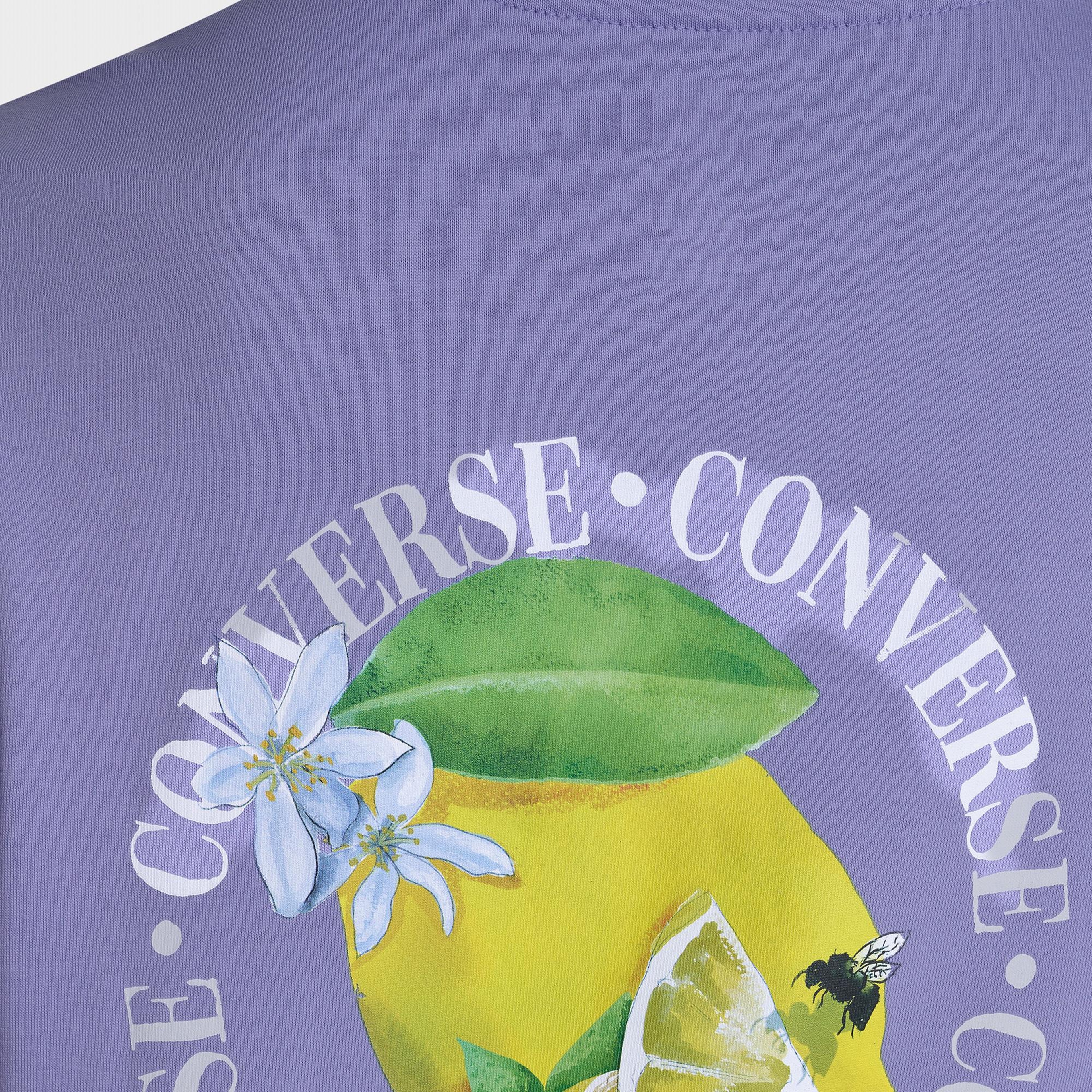 Converse Kadın Mor T-Shirt