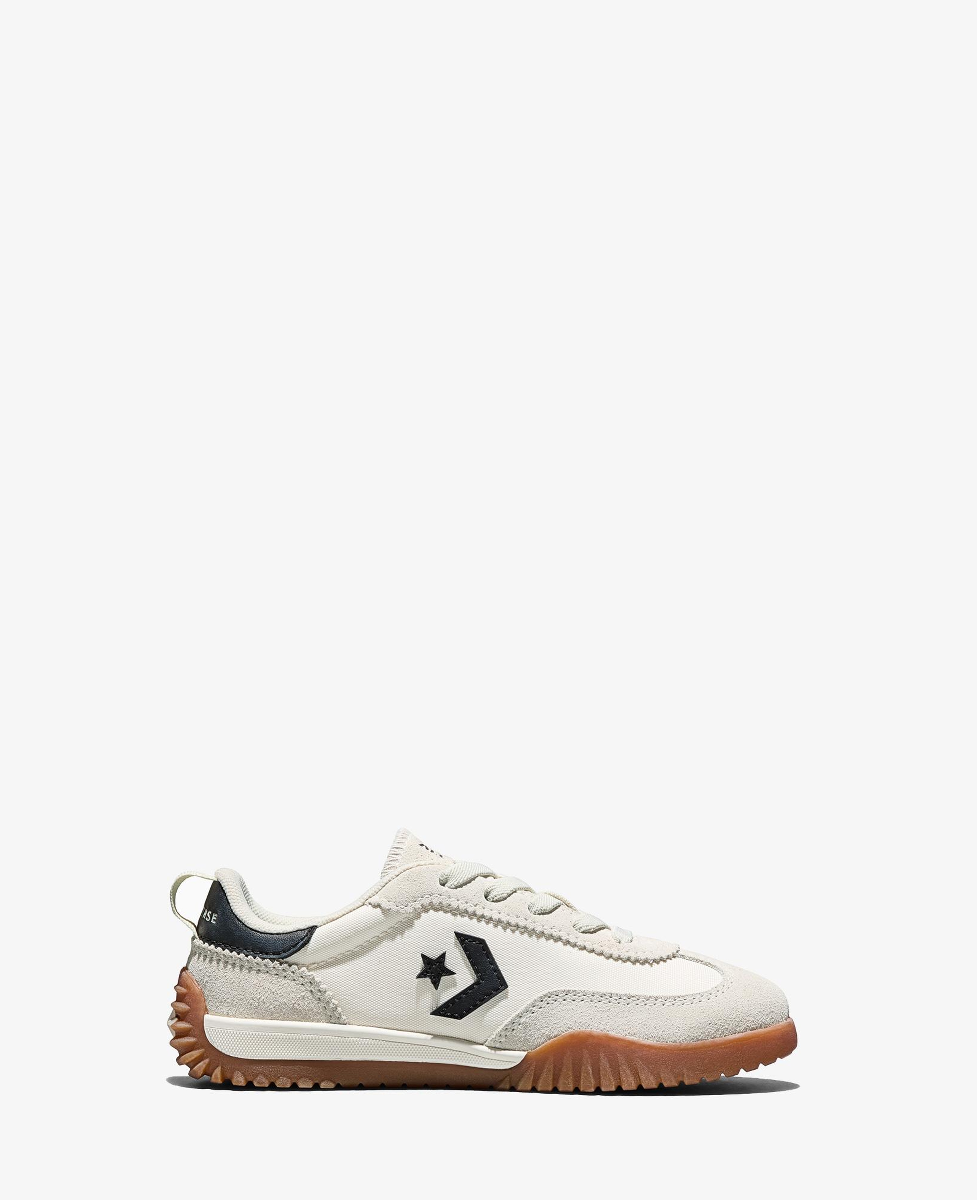 Converse Run Star Trainer Çocuk Krem Süet Sneaker