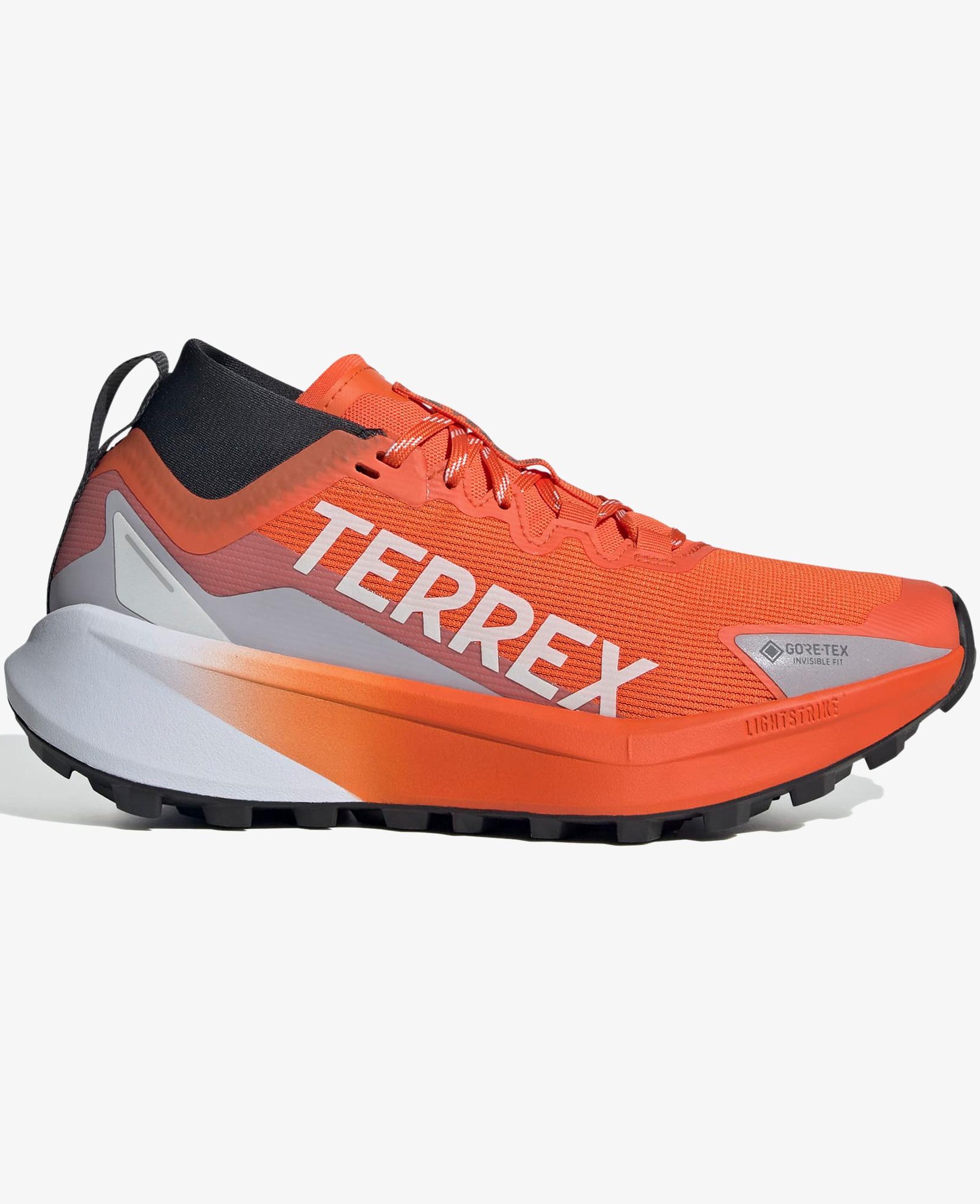 adidas Terrex Agravic Gore-Tex Kadın Turuncu Koşu Ayakkabısı