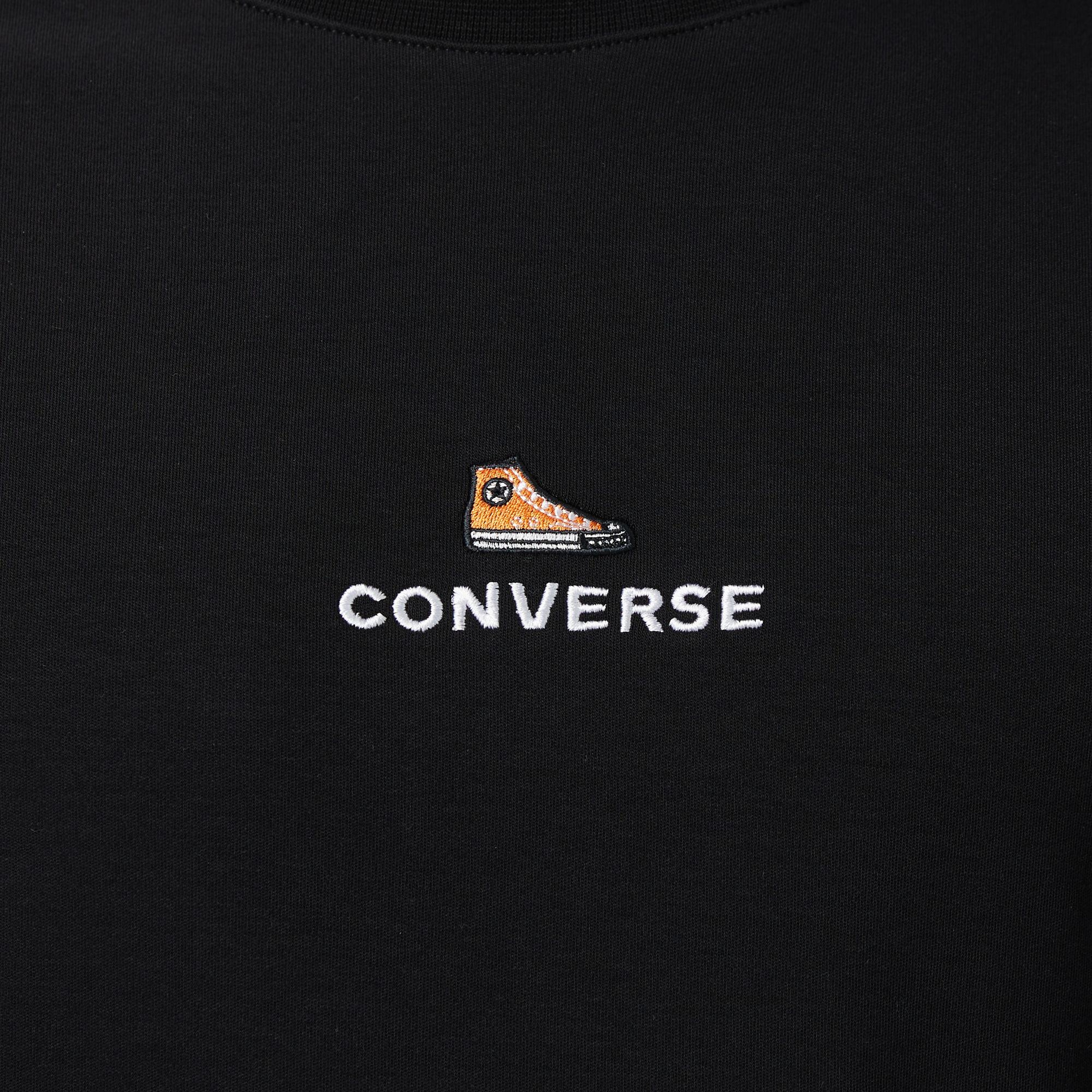 Converse Erkek Siyah T-Shirt