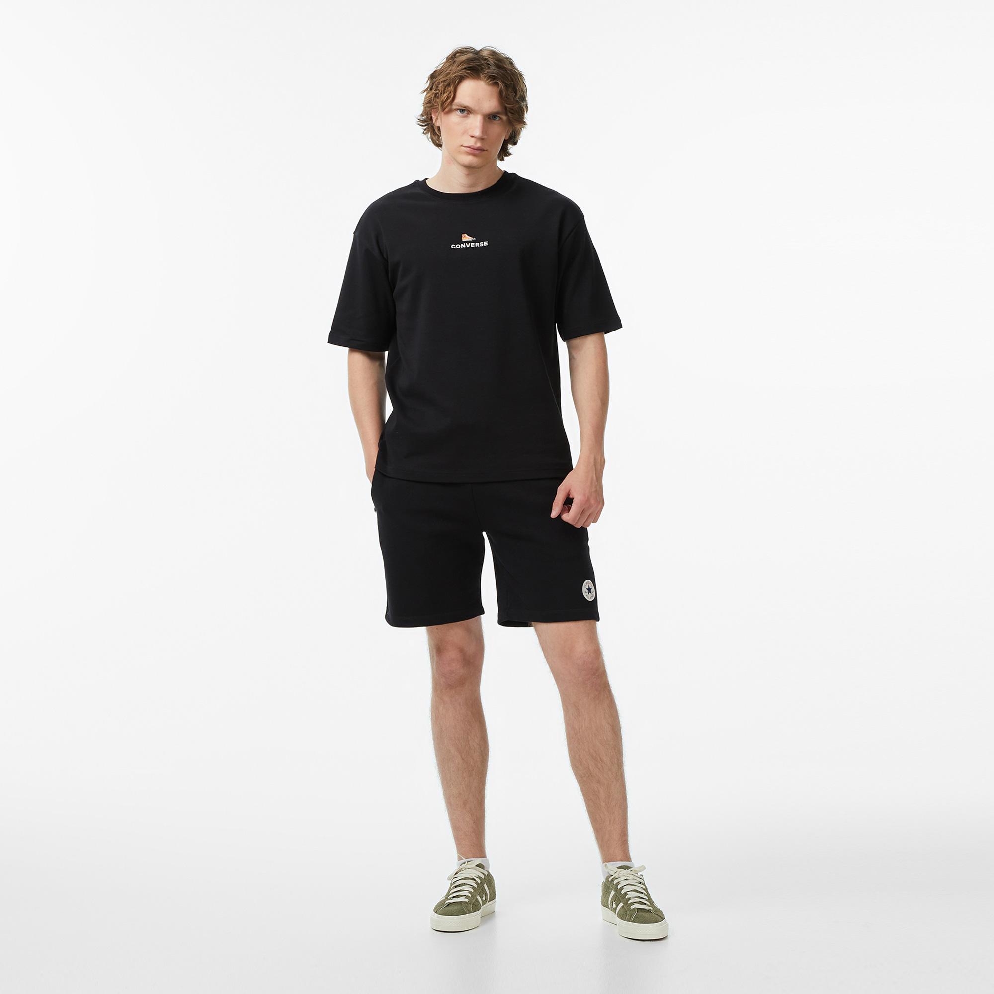 Converse Erkek Siyah T-Shirt