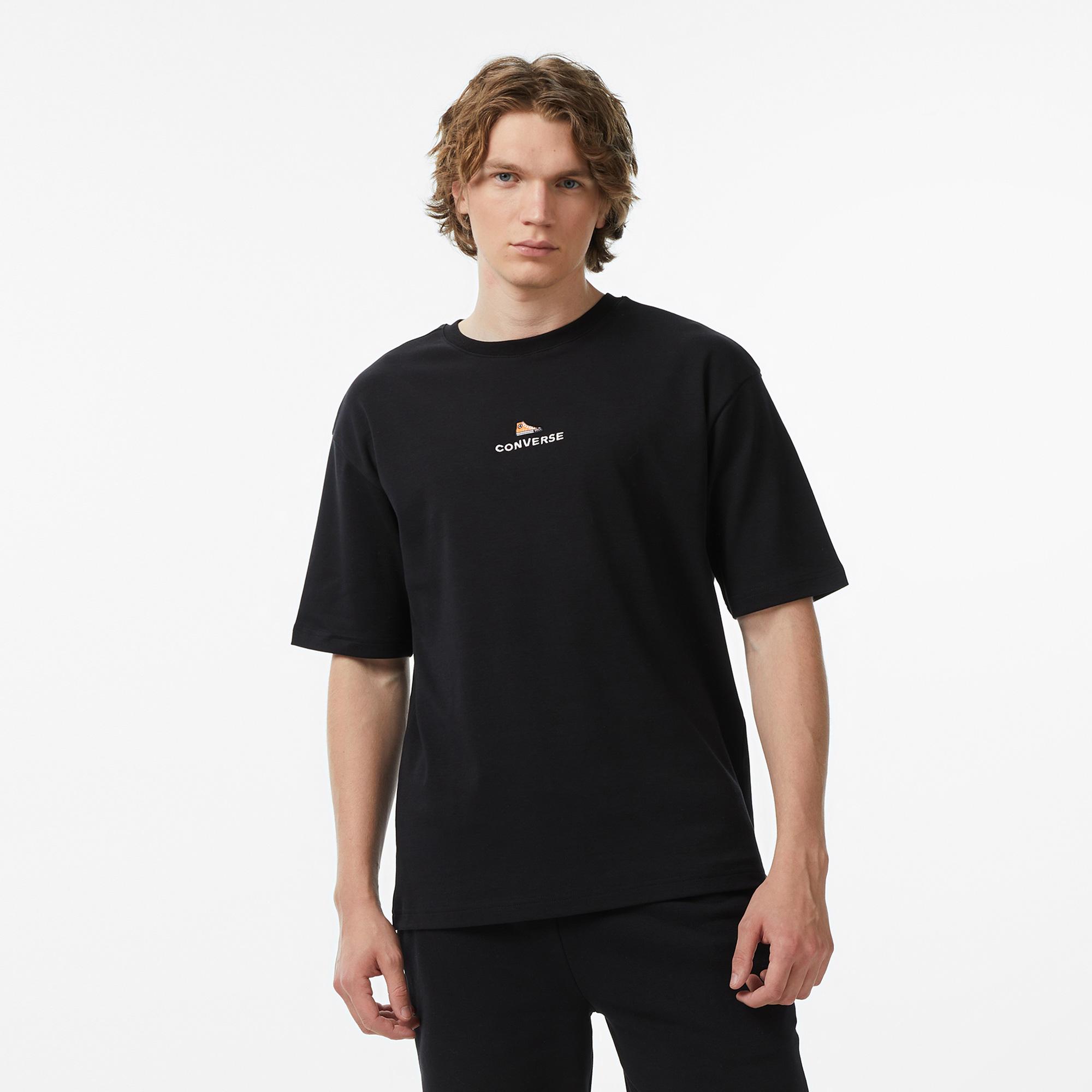 Converse Erkek Siyah T-Shirt
