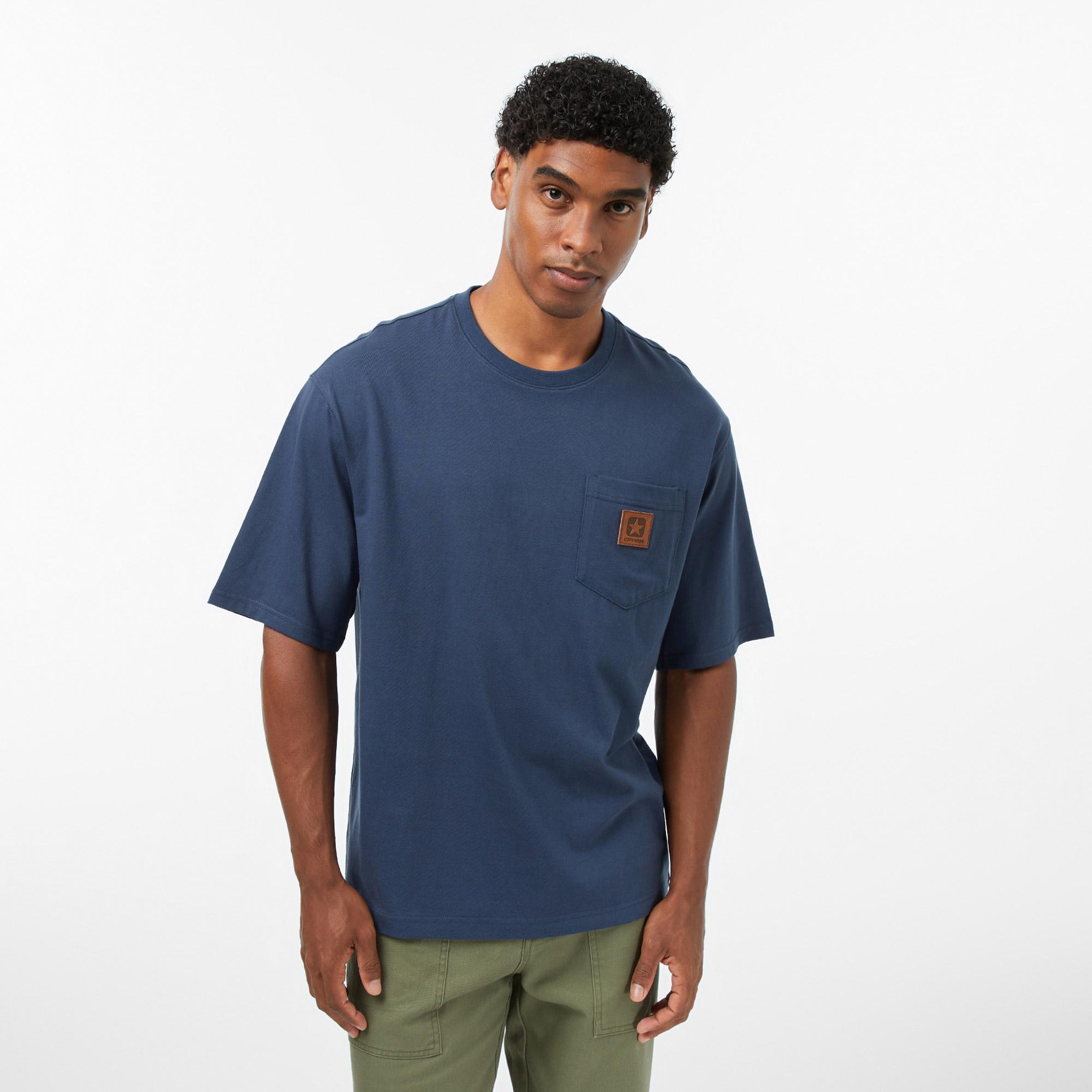 Converse Erkek Lacivert T-Shirt