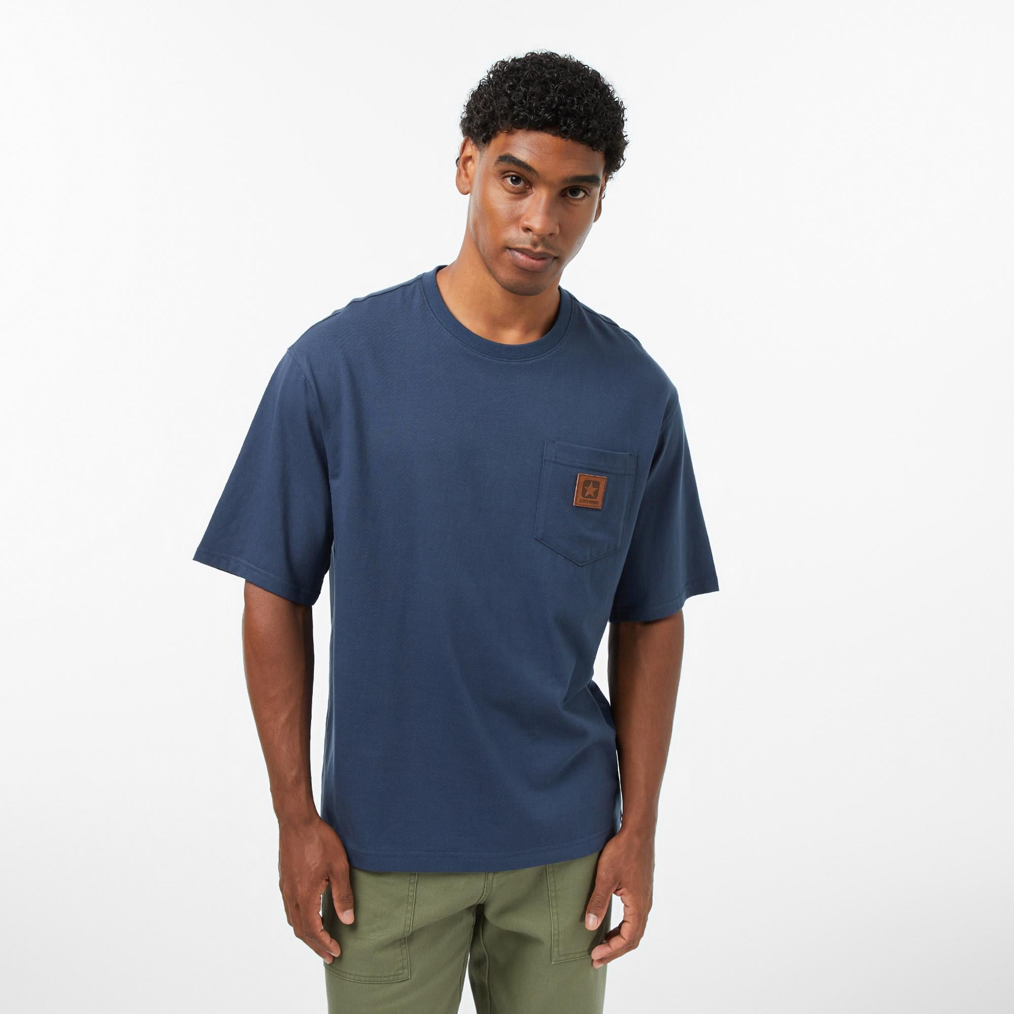 Converse Erkek Lacivert T-Shirt