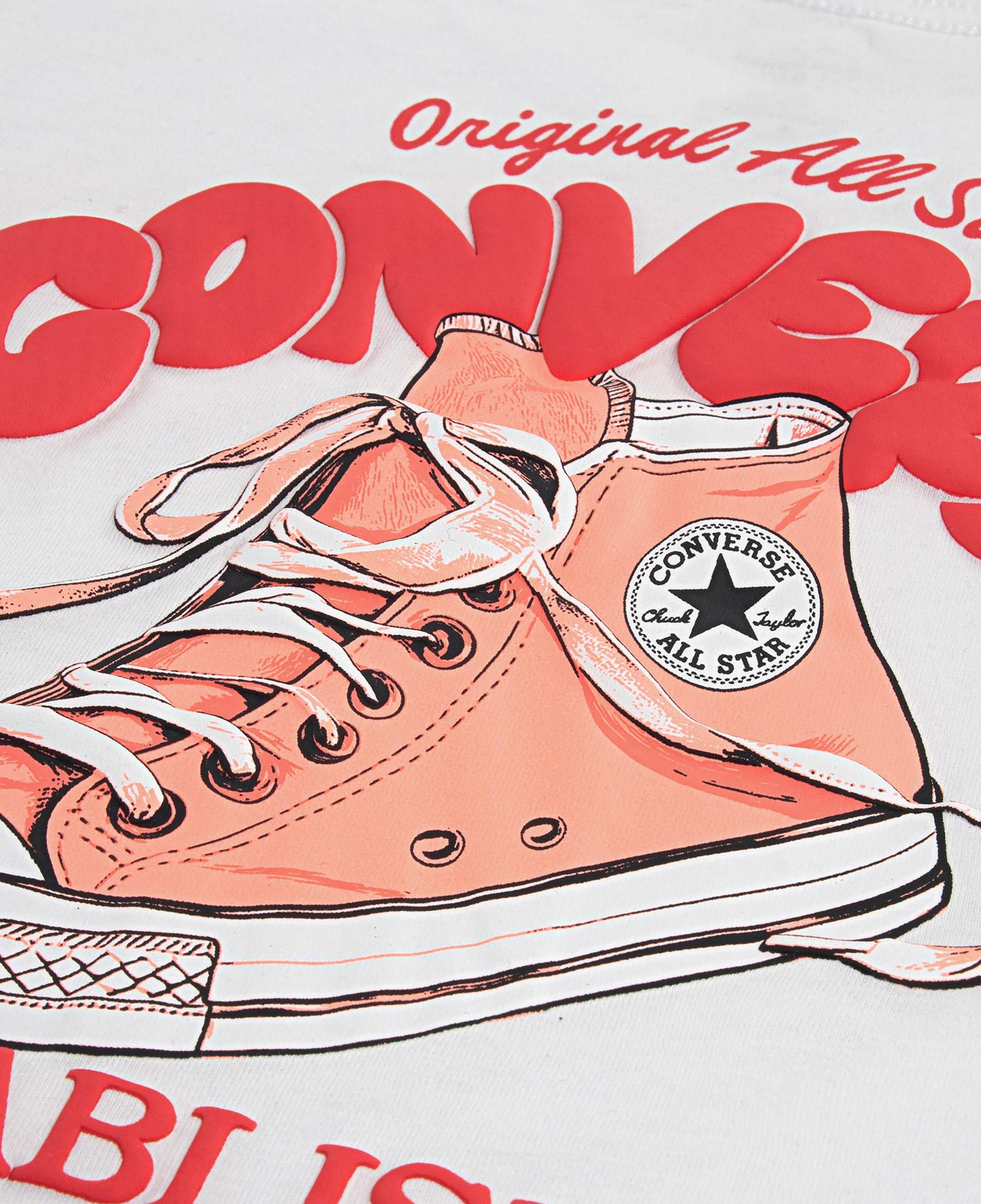 Converse Genç Çocuk Beyaz T-Shirt