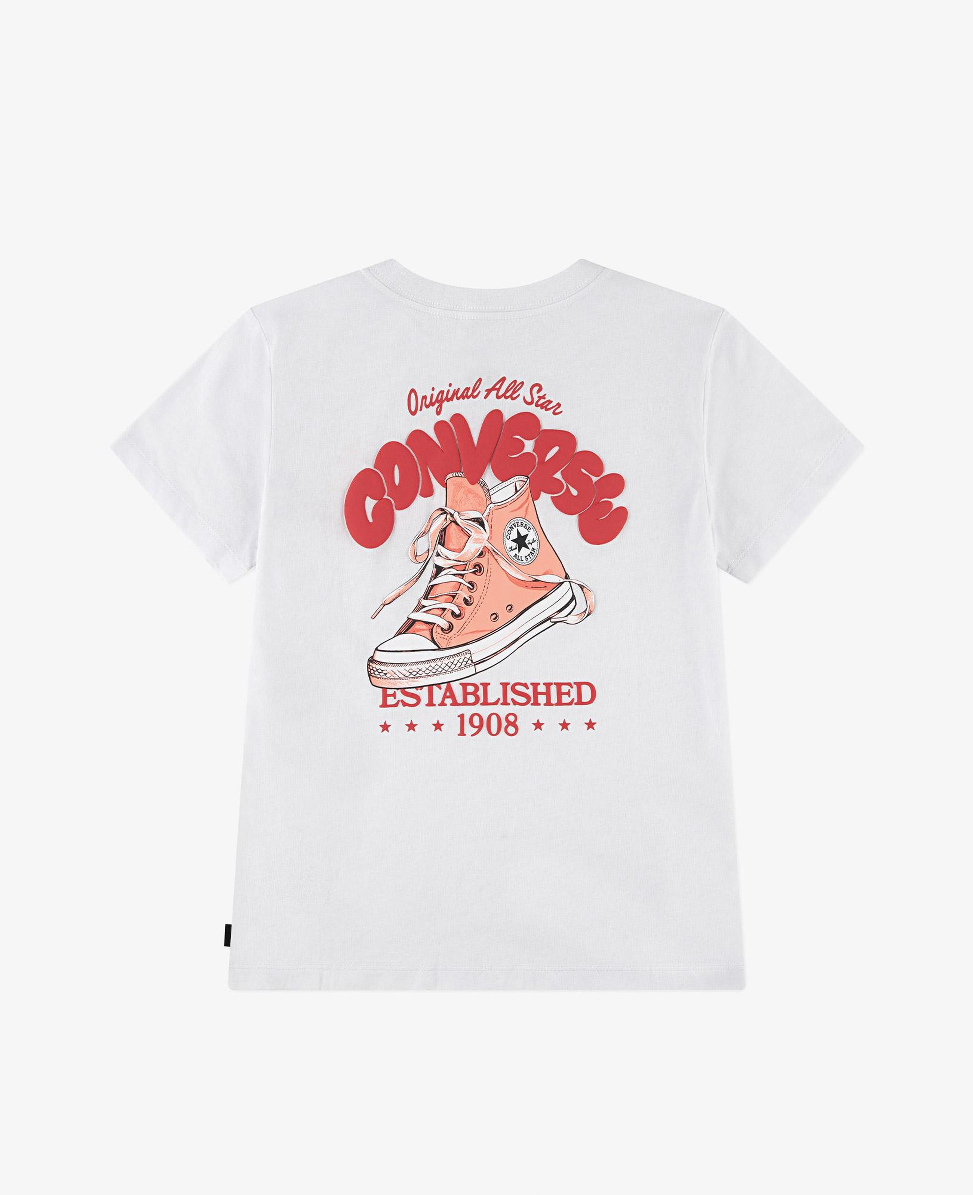Converse Genç Çocuk Beyaz T-Shirt