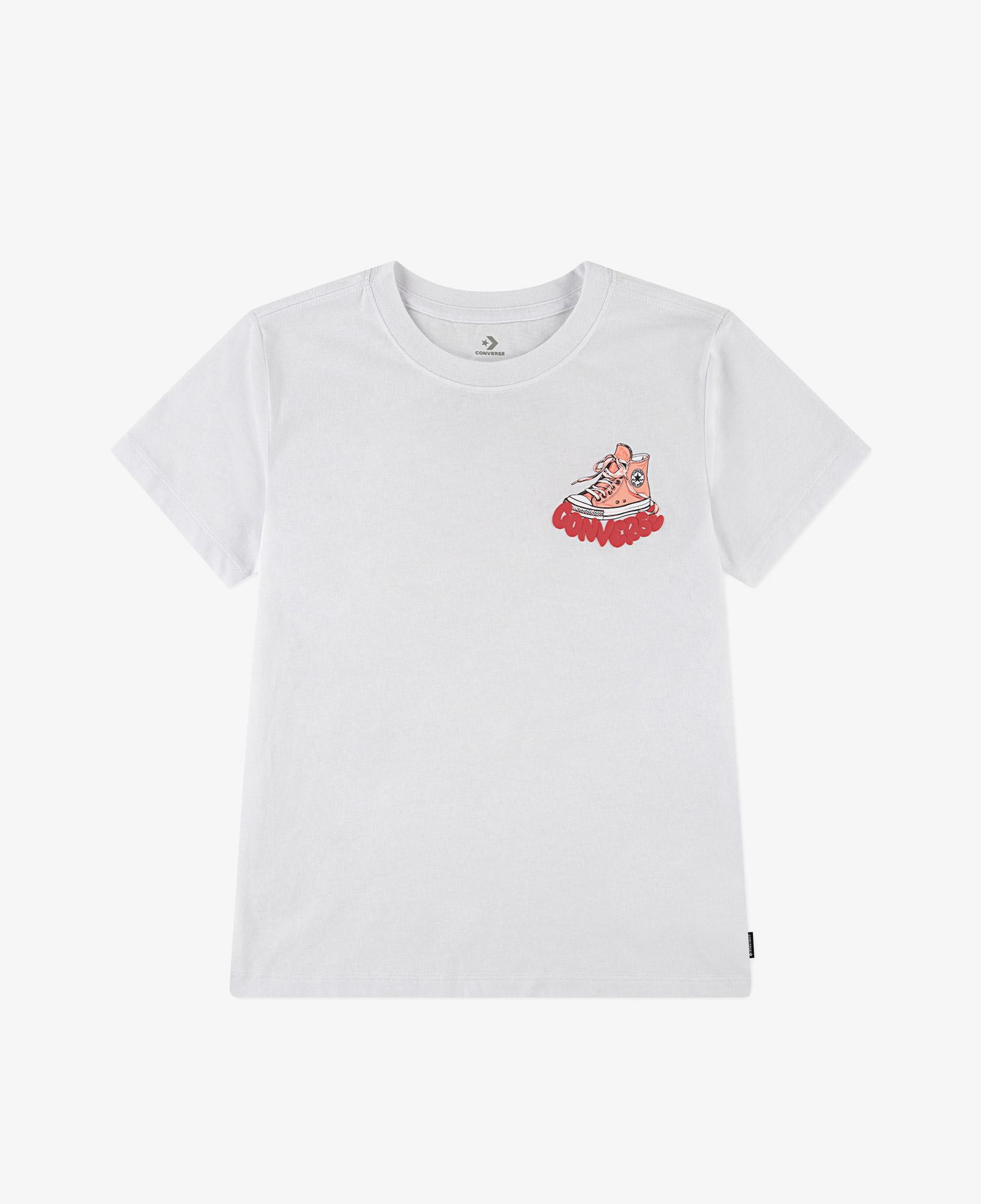 Converse Genç Çocuk Beyaz T-Shirt