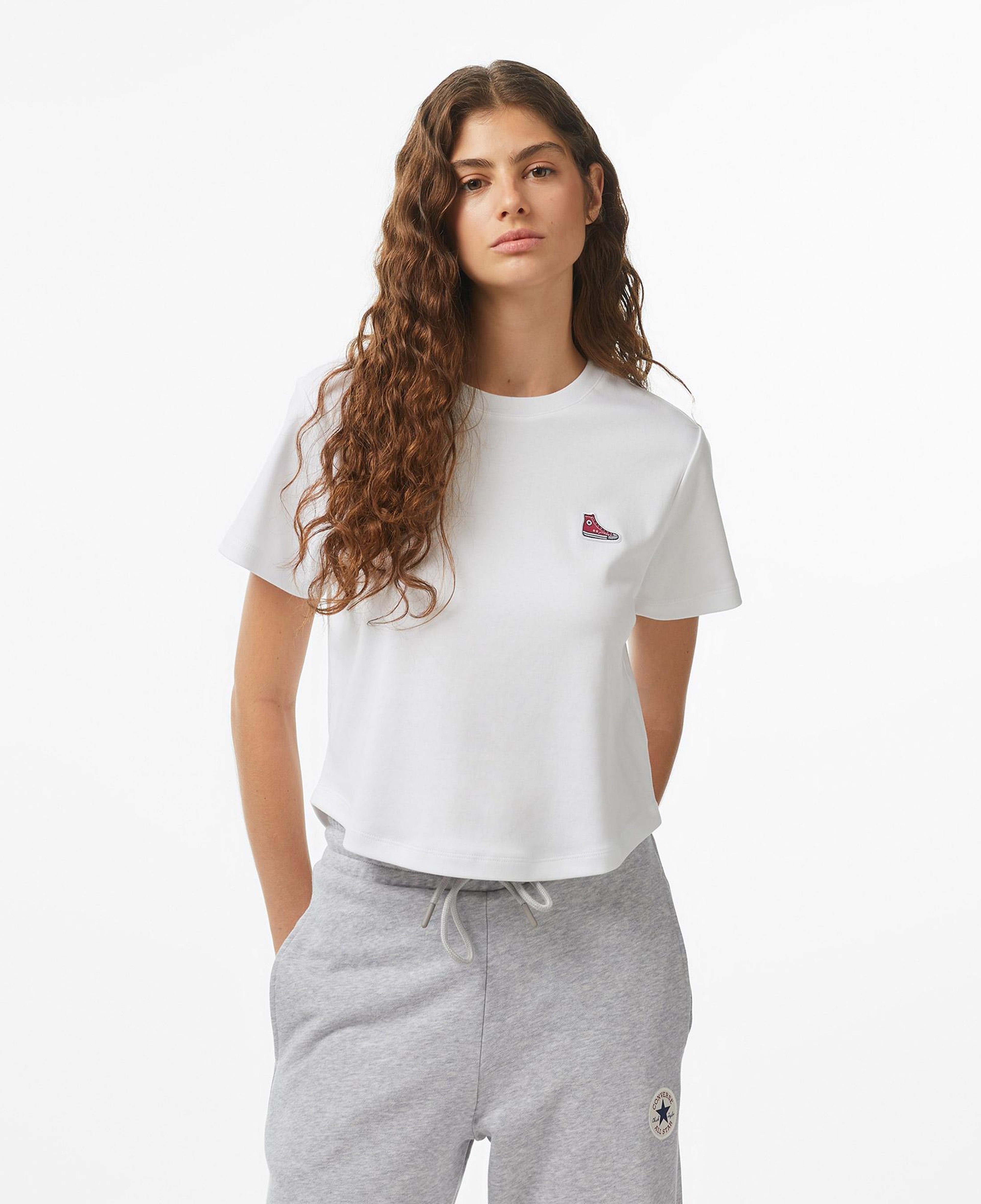 Converse Kadın Beyaz T-Shirt