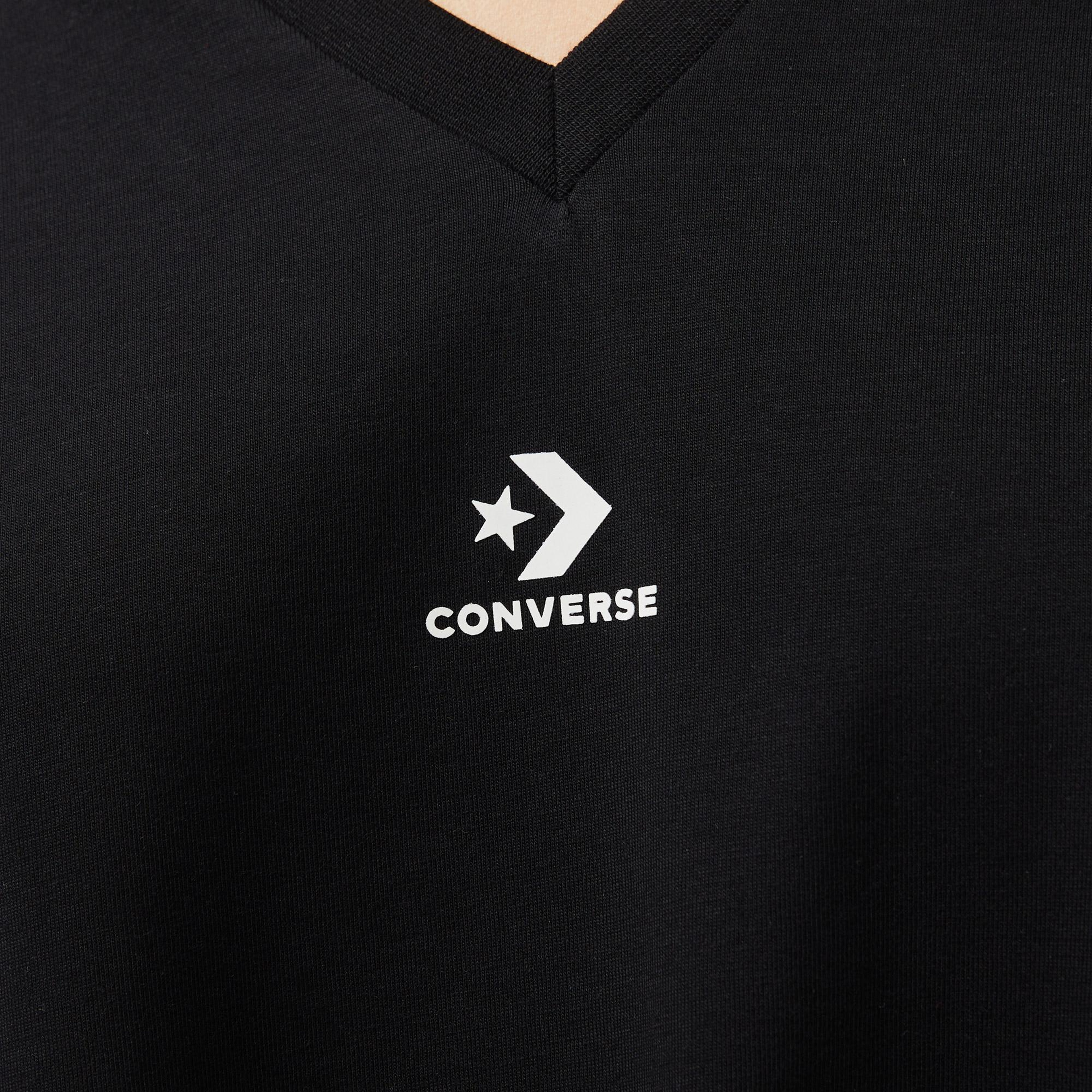 Converse Kadın Siyah T-Shirt