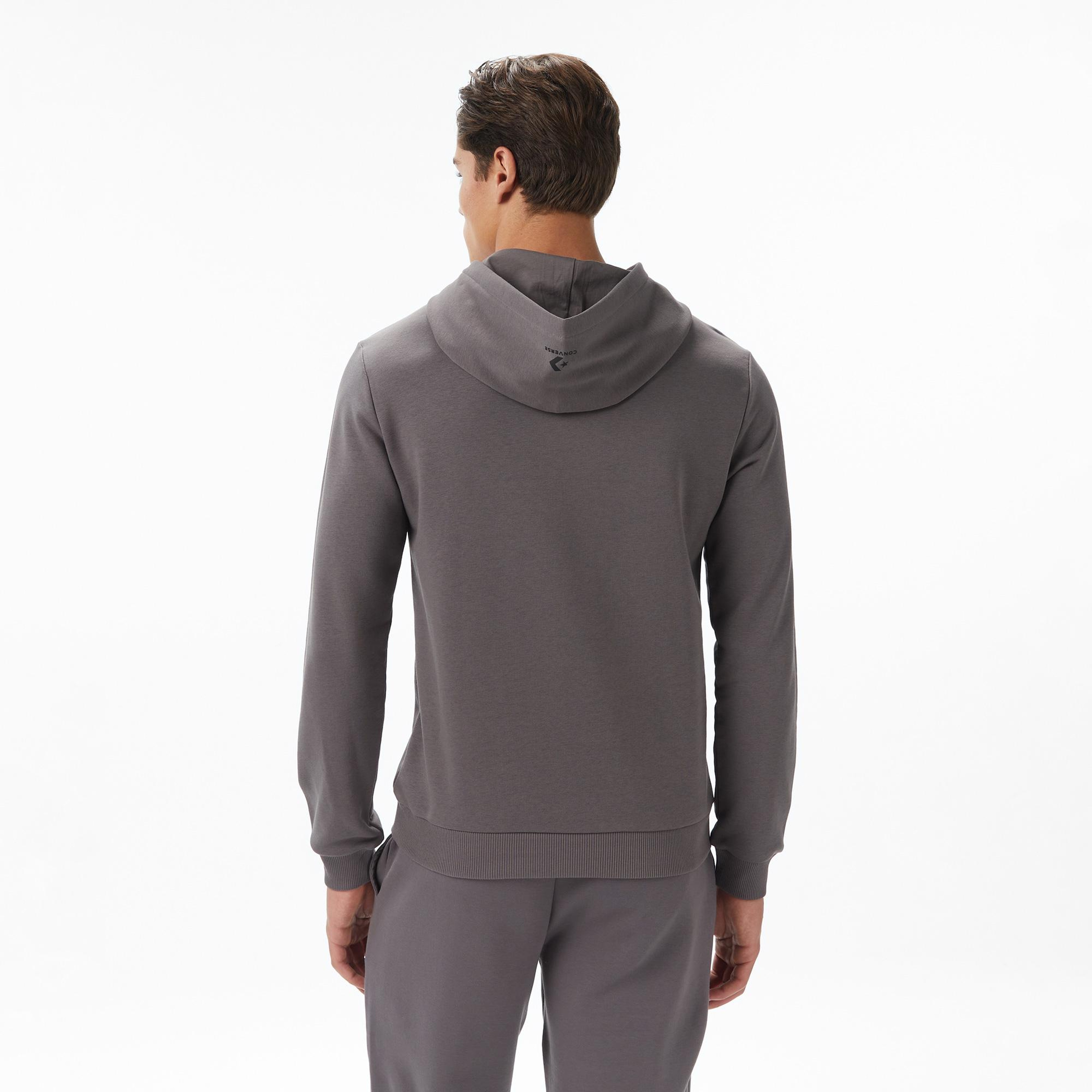 Converse Erkek Gri Sweatshirt