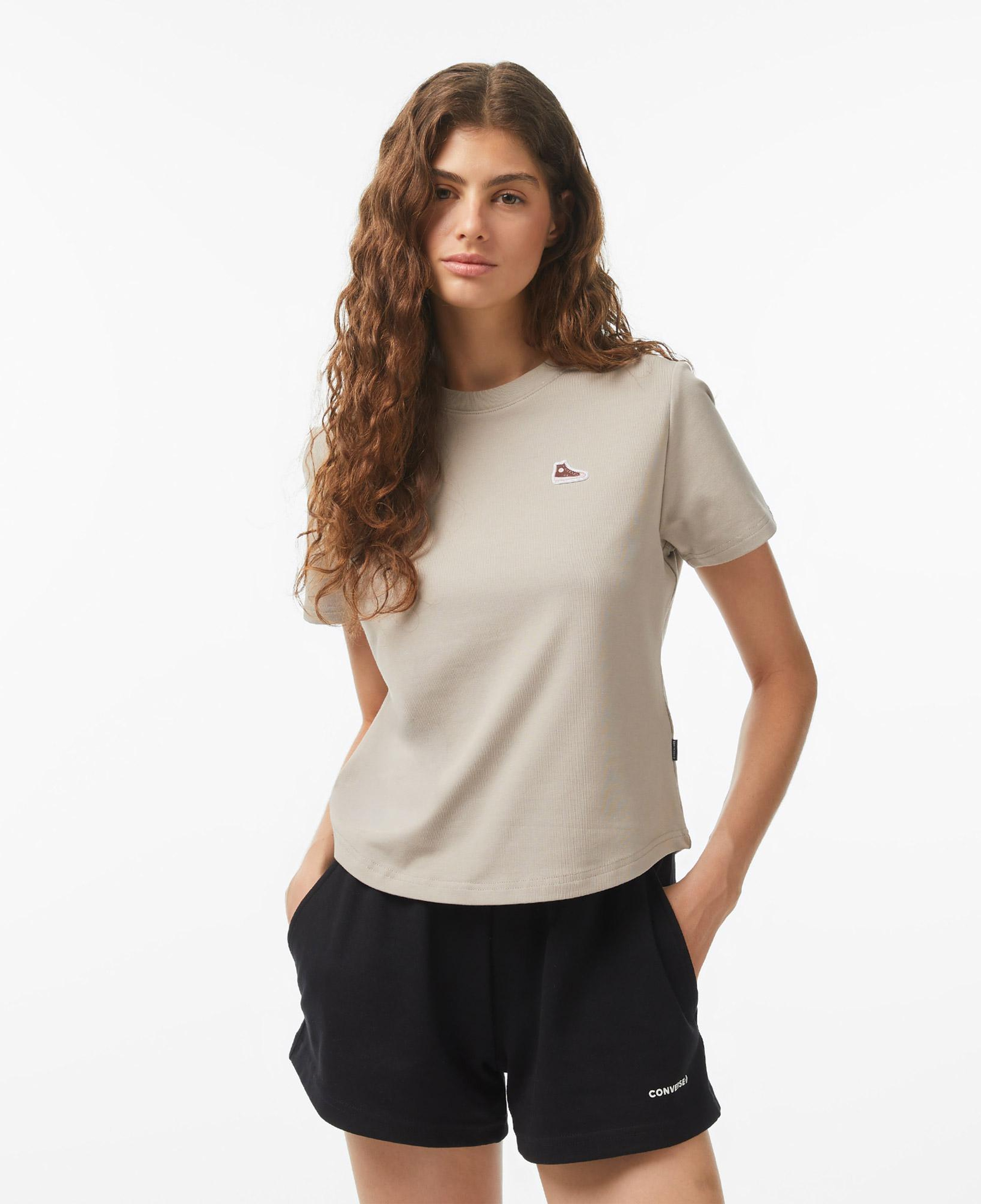 Converse Kadın Bej T-Shirt