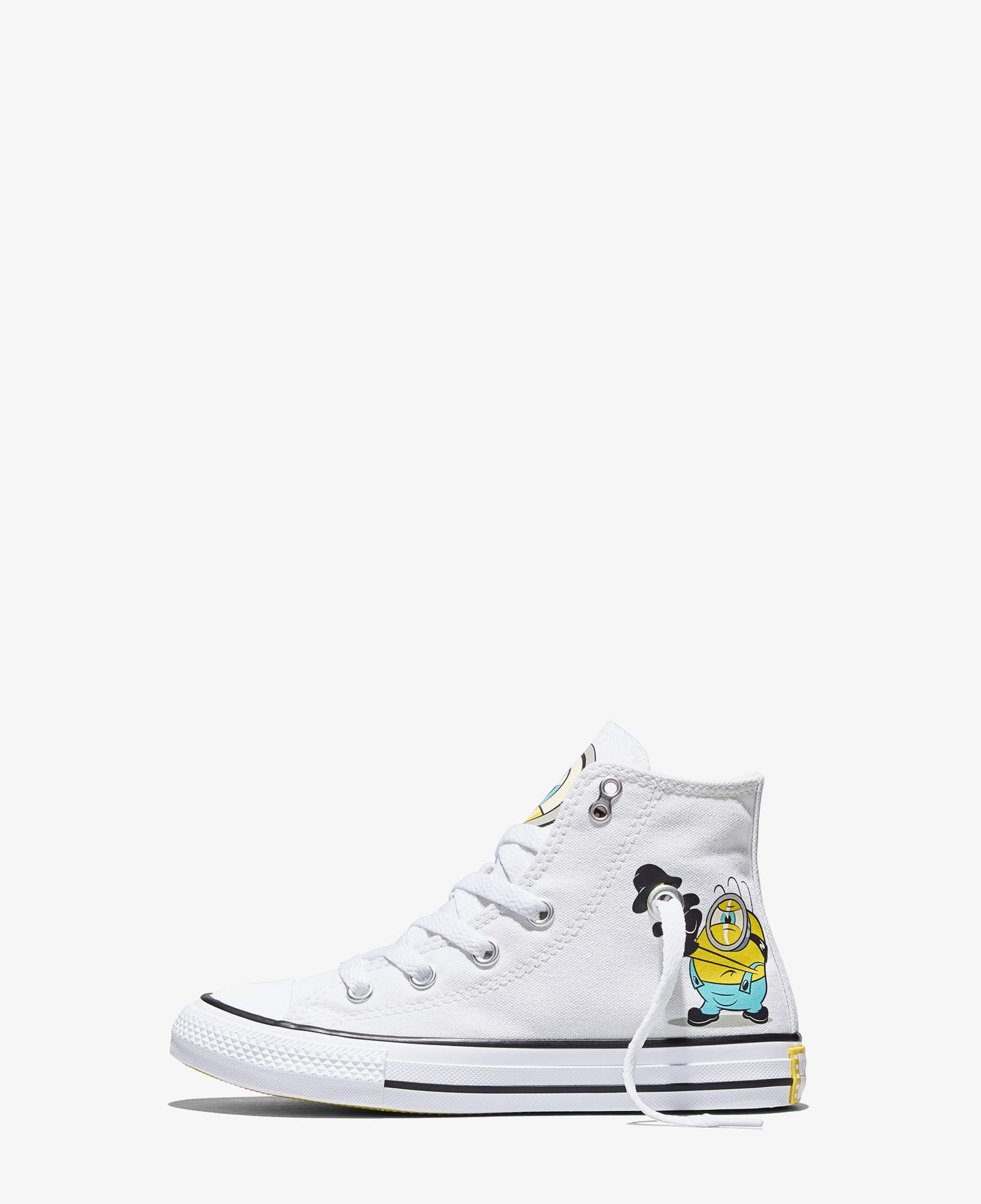 Converse x Minions Chuck Taylor All Star Genç Beyaz Sneaker