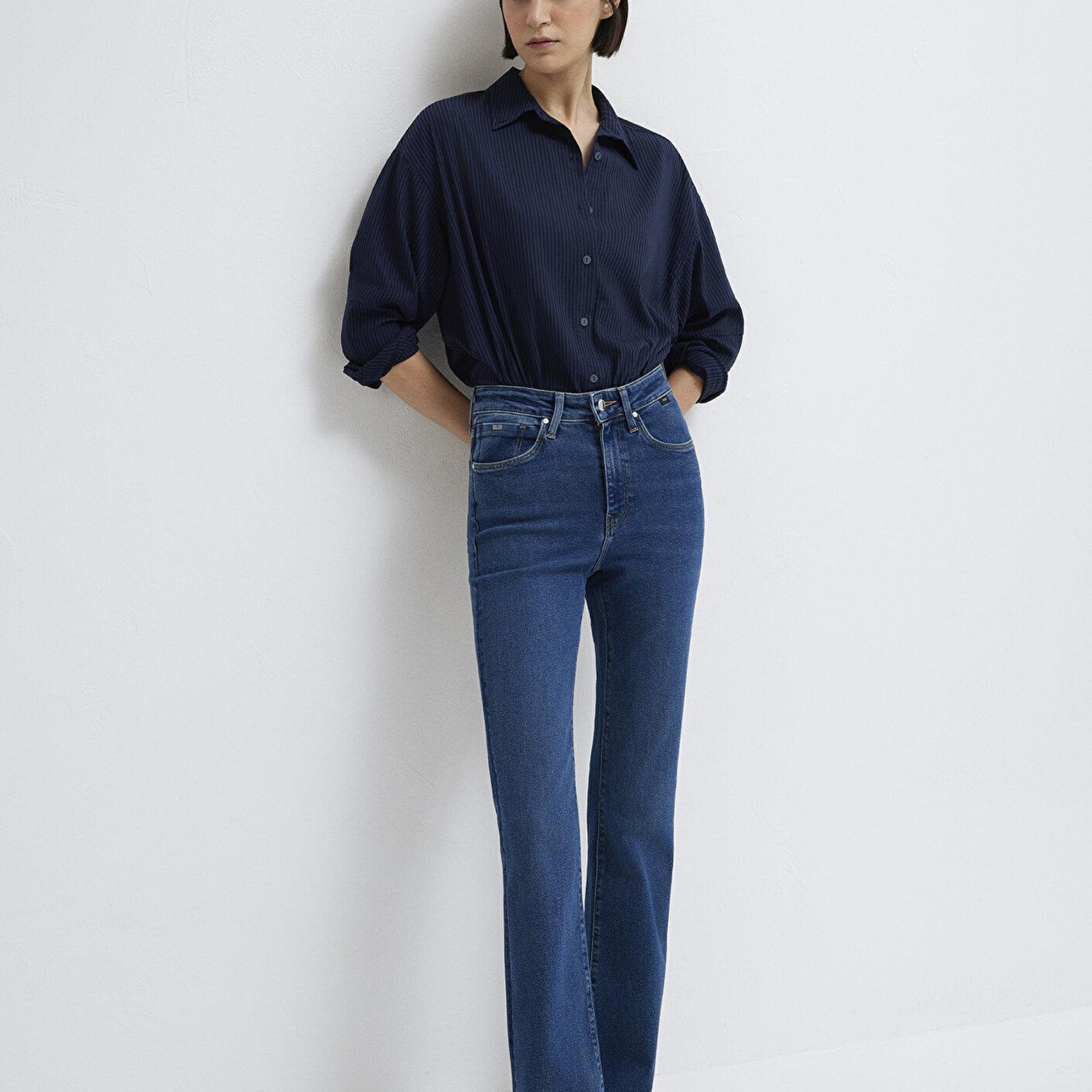 Mavi Bliss Premium Blue Koyu Mavi Jean Pantolon 101437-85292