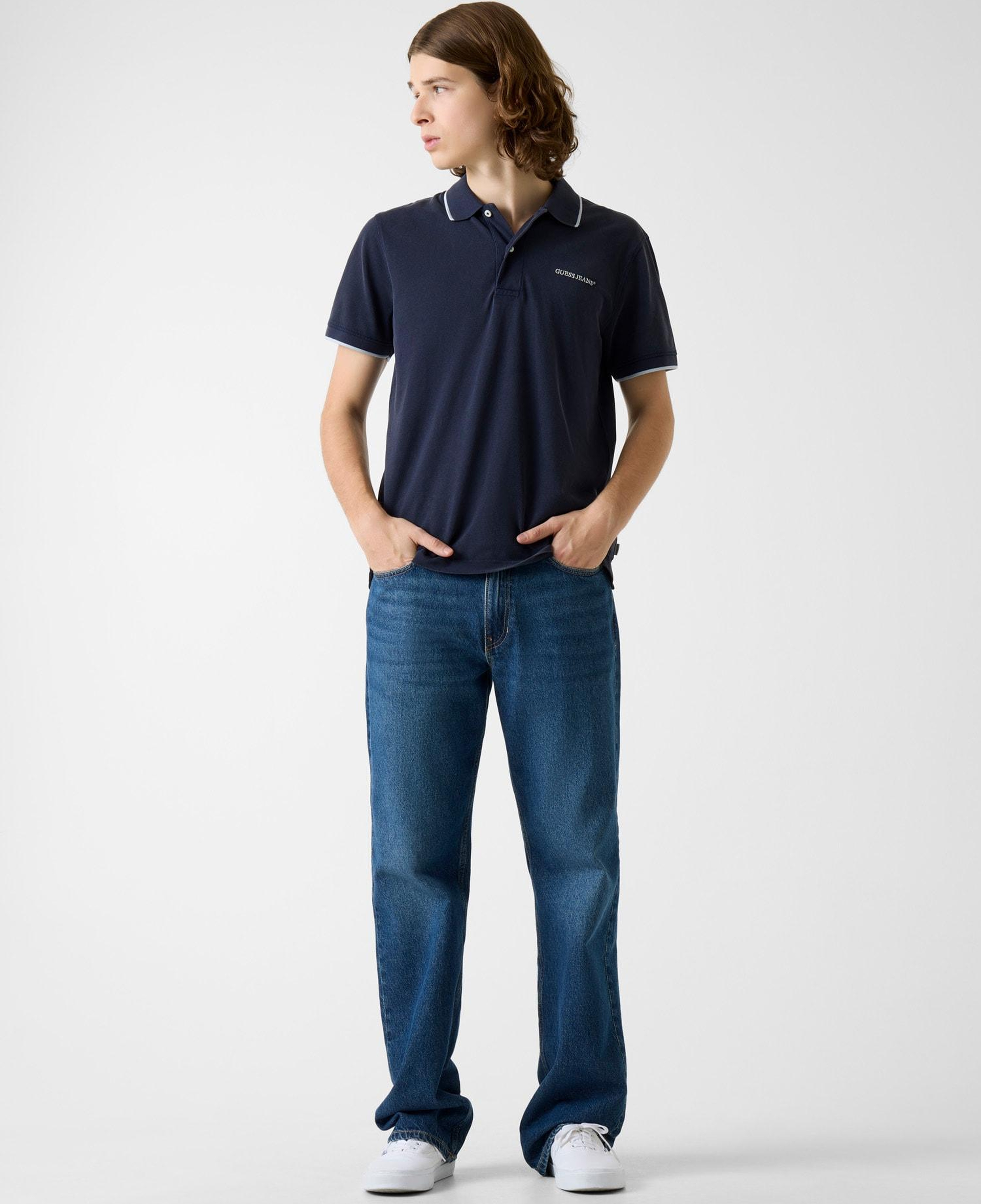 Guess Jeans Embro Erkek Regular Fit Polo T-Shirt