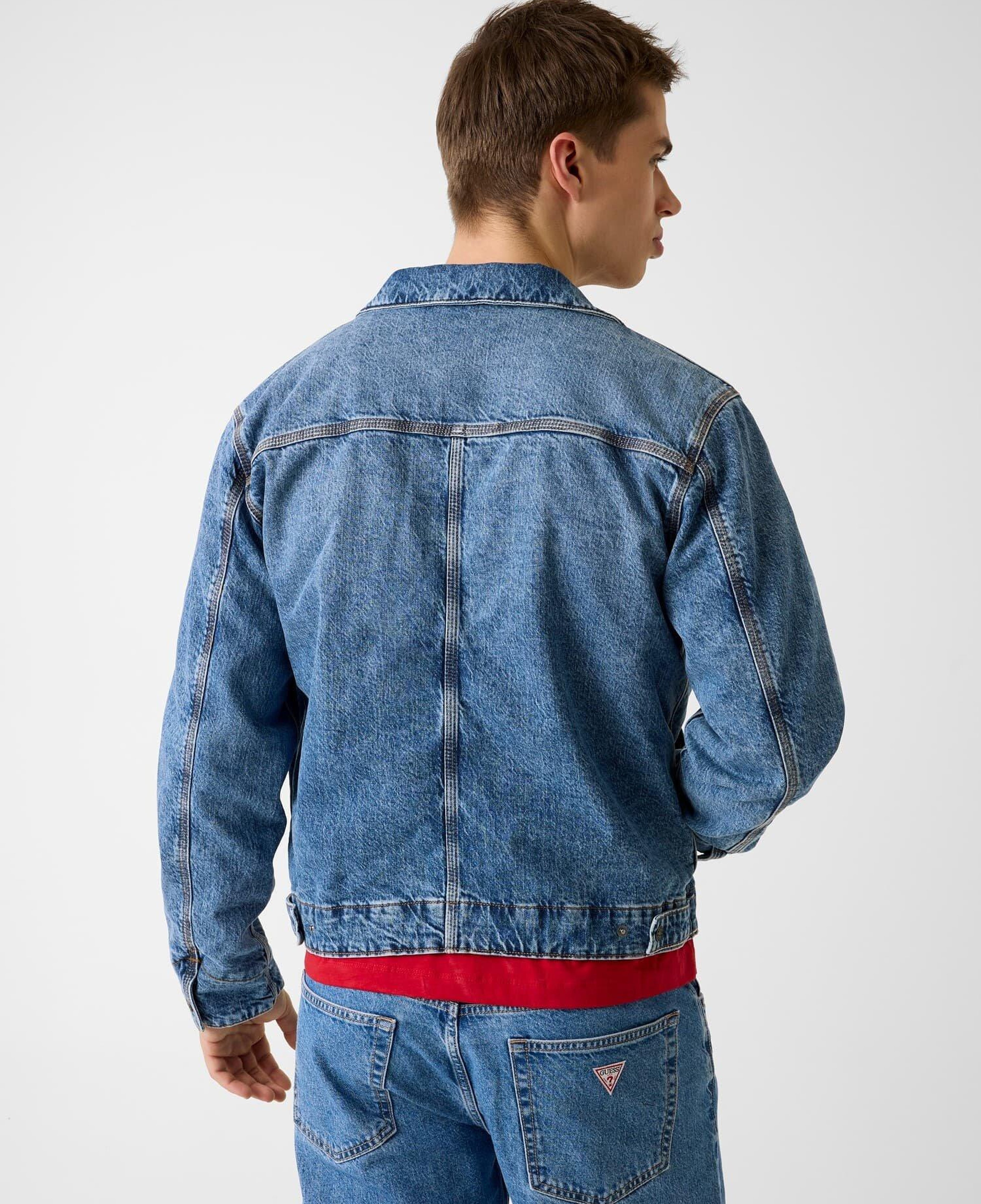 Guess Jeans Regen Erkek Denim Ceket