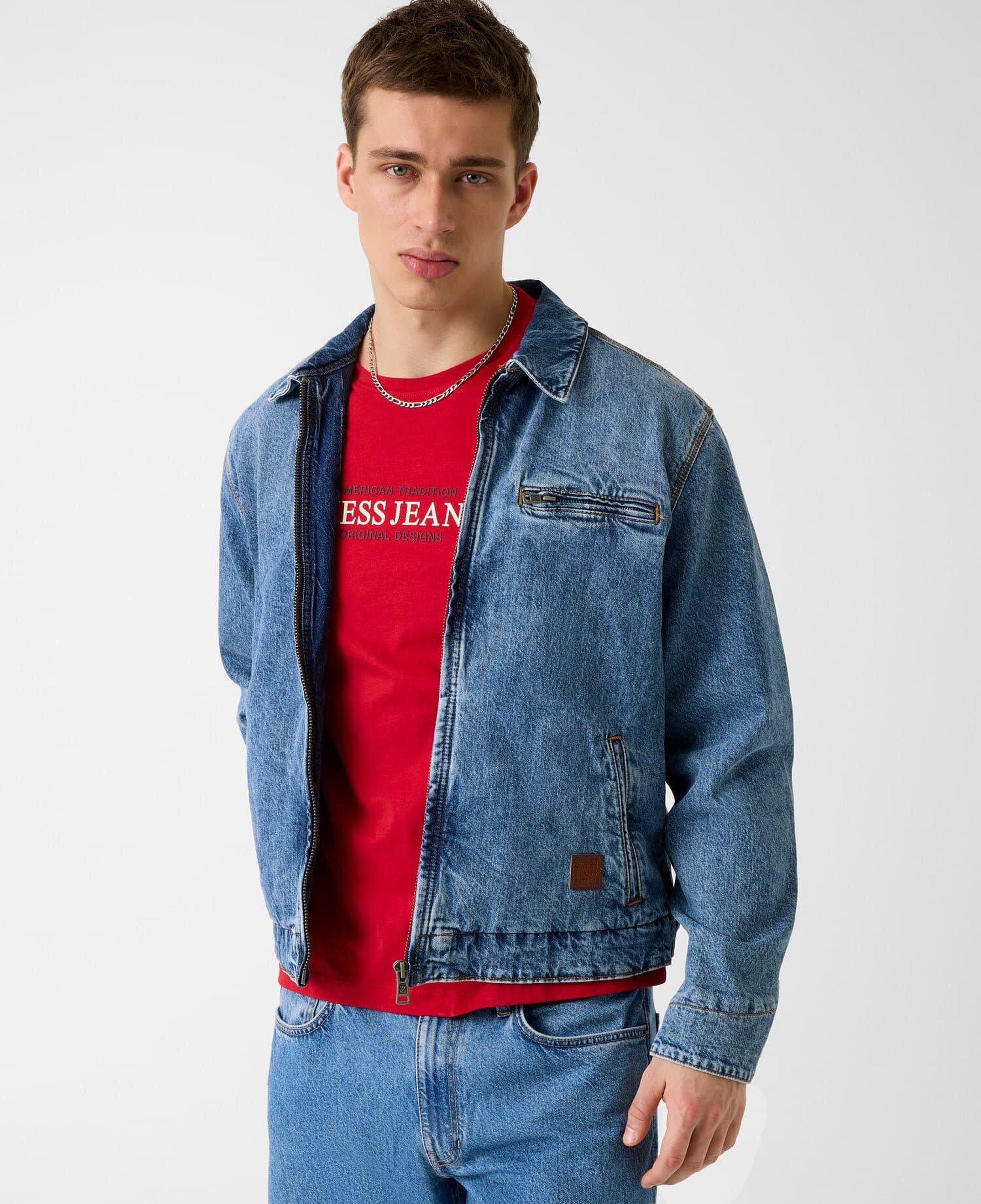 Guess Jeans Regen Erkek Denim Ceket