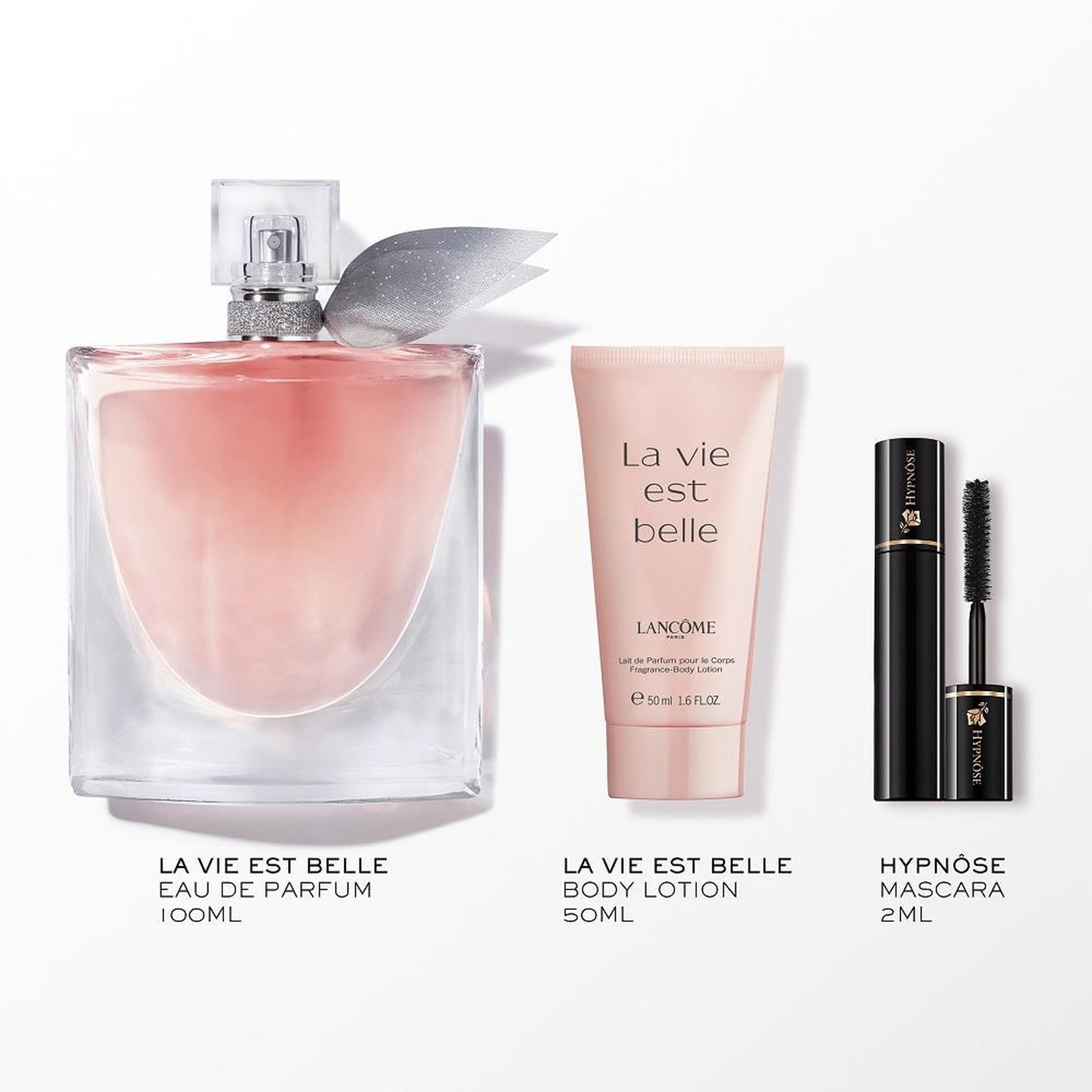 Lancome La Vie Est Belle EDP 100 ml + Hypnose Maskara + Body Lotion 50 ml Kadın Parfüm Seti