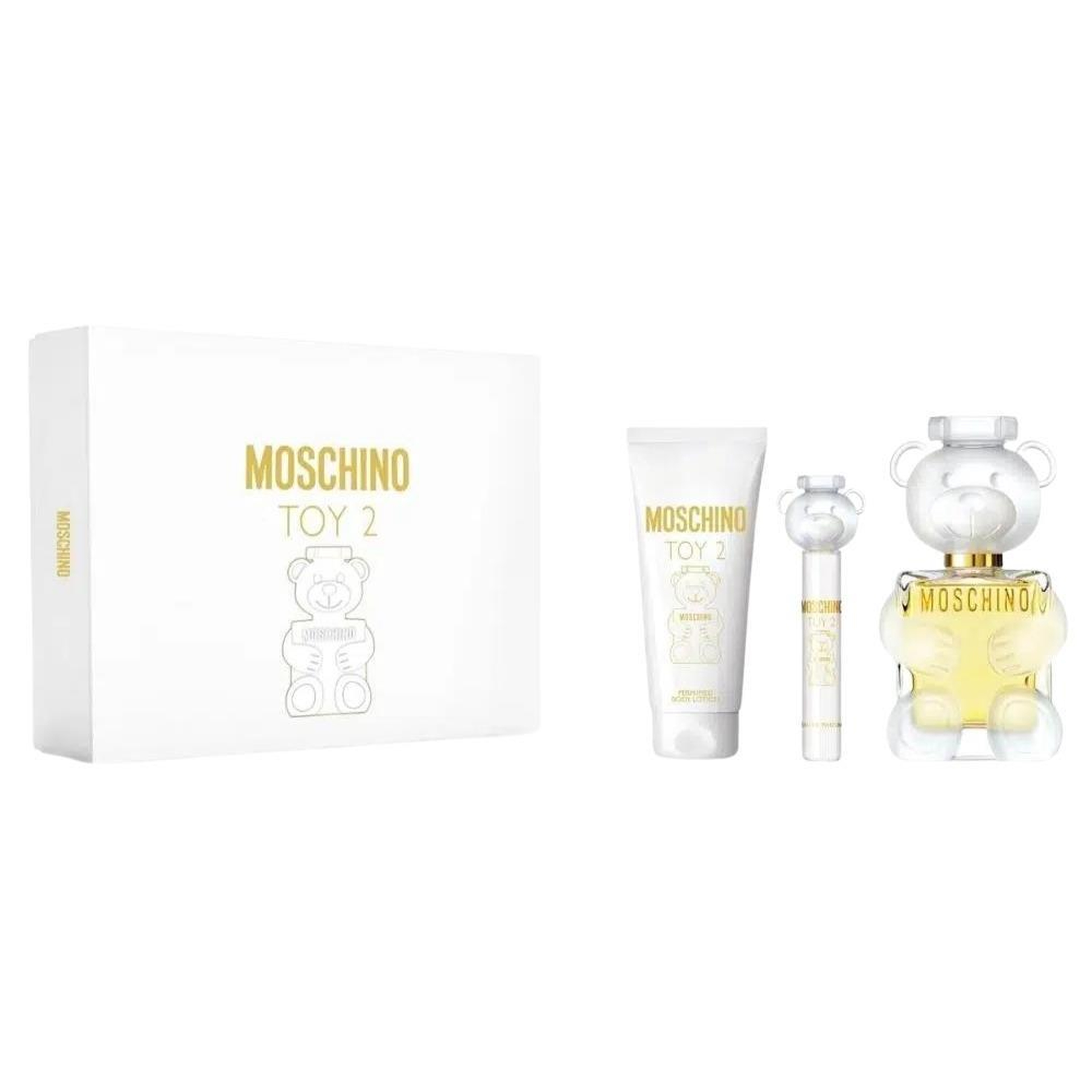 Moschino Toy 2 EDP 100 ml + EDP 10 ml + 100 ml Body Lotion Kadın Parfüm Seti