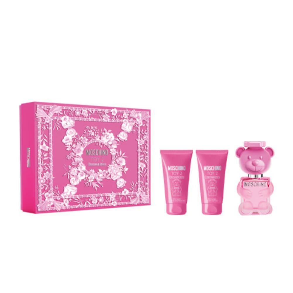 Moschino Toy 2 Bubble Gum EDT 50 ml+50 ml Shower Gel+50 ml Body Lotion Kadın Parfüm Seti