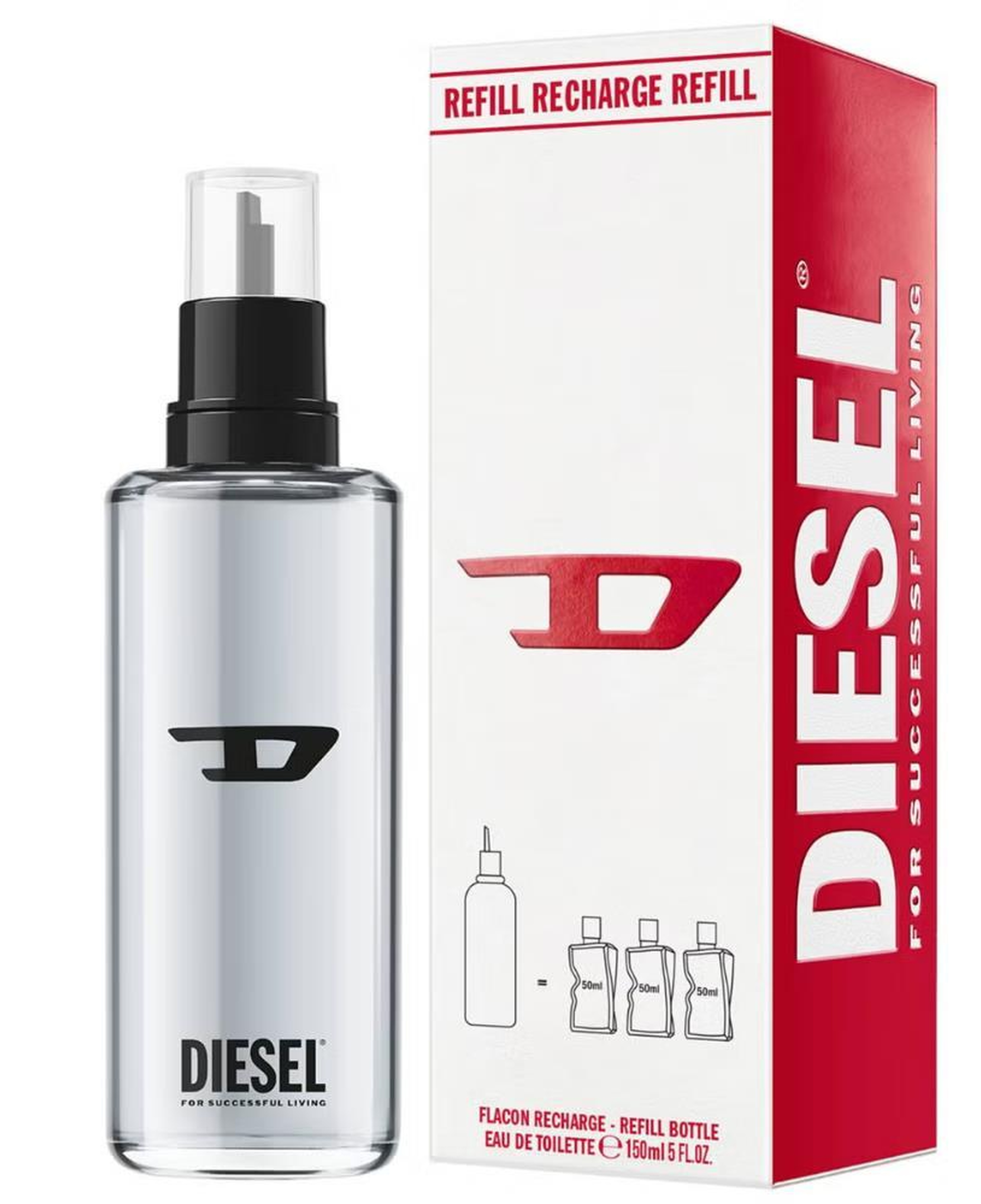 Diesel D by Diesel Refill EDT 150 ml Unisex Parfüm