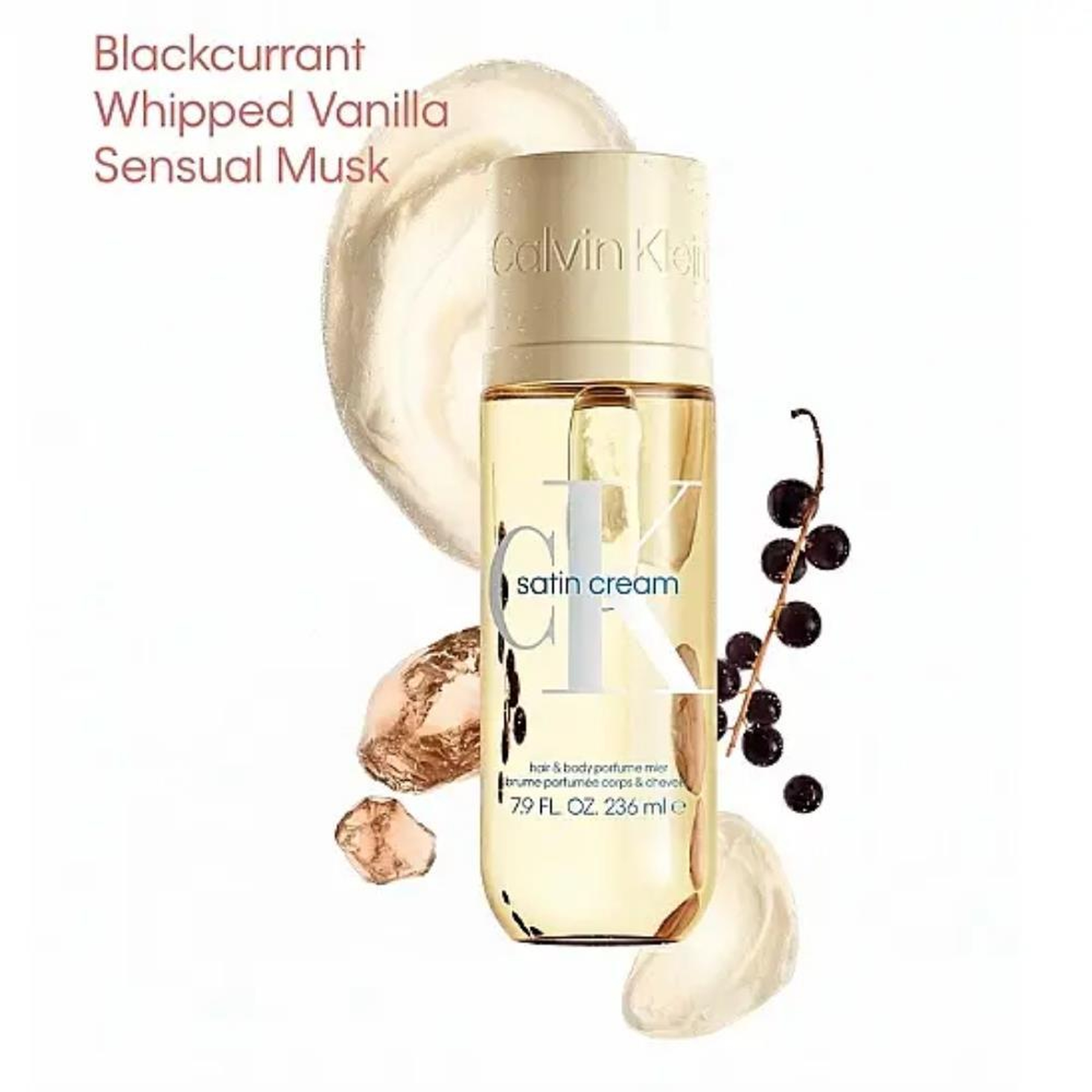 Calvin Klein Satin Cream Hair & Body Mist 236 ml Unisex Vücut Spreyi