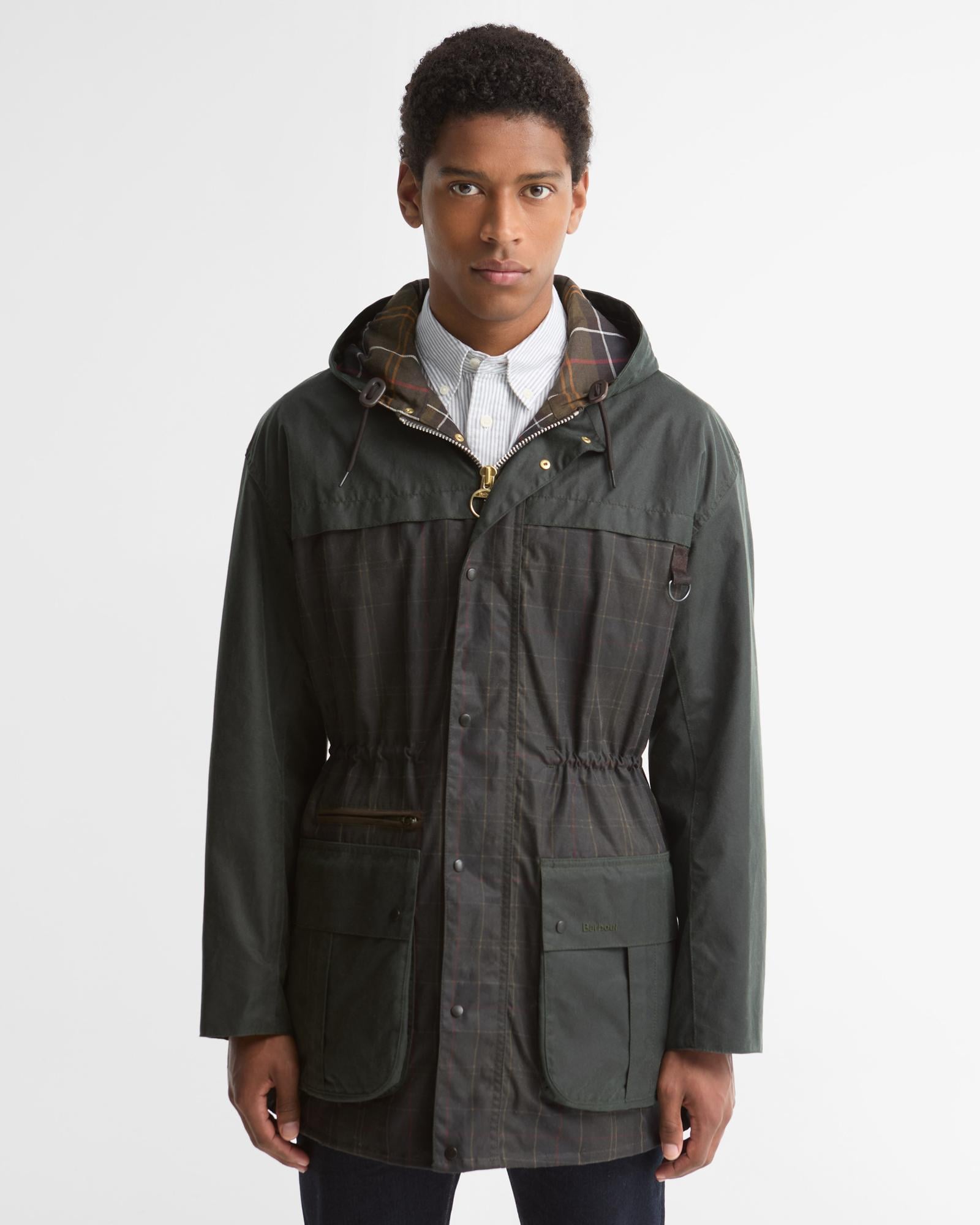 Barbour Icons Tartan Durham Yağlı Ceket