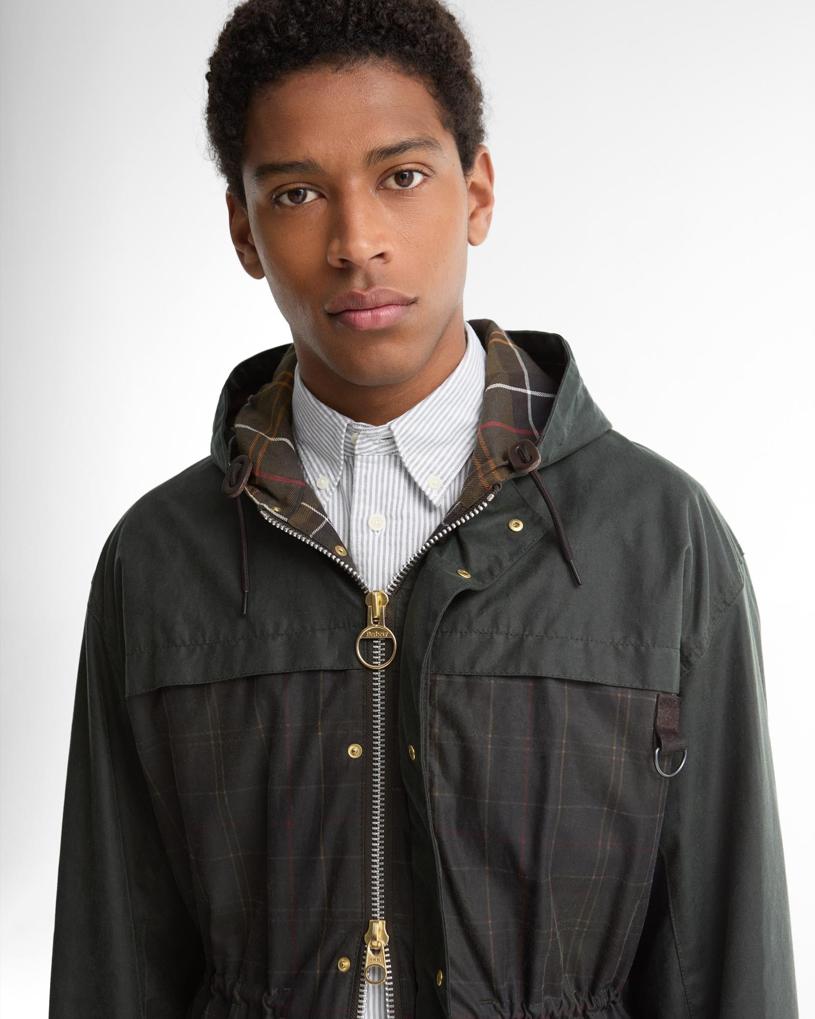 Barbour Icons Tartan Durham Yağlı Ceket