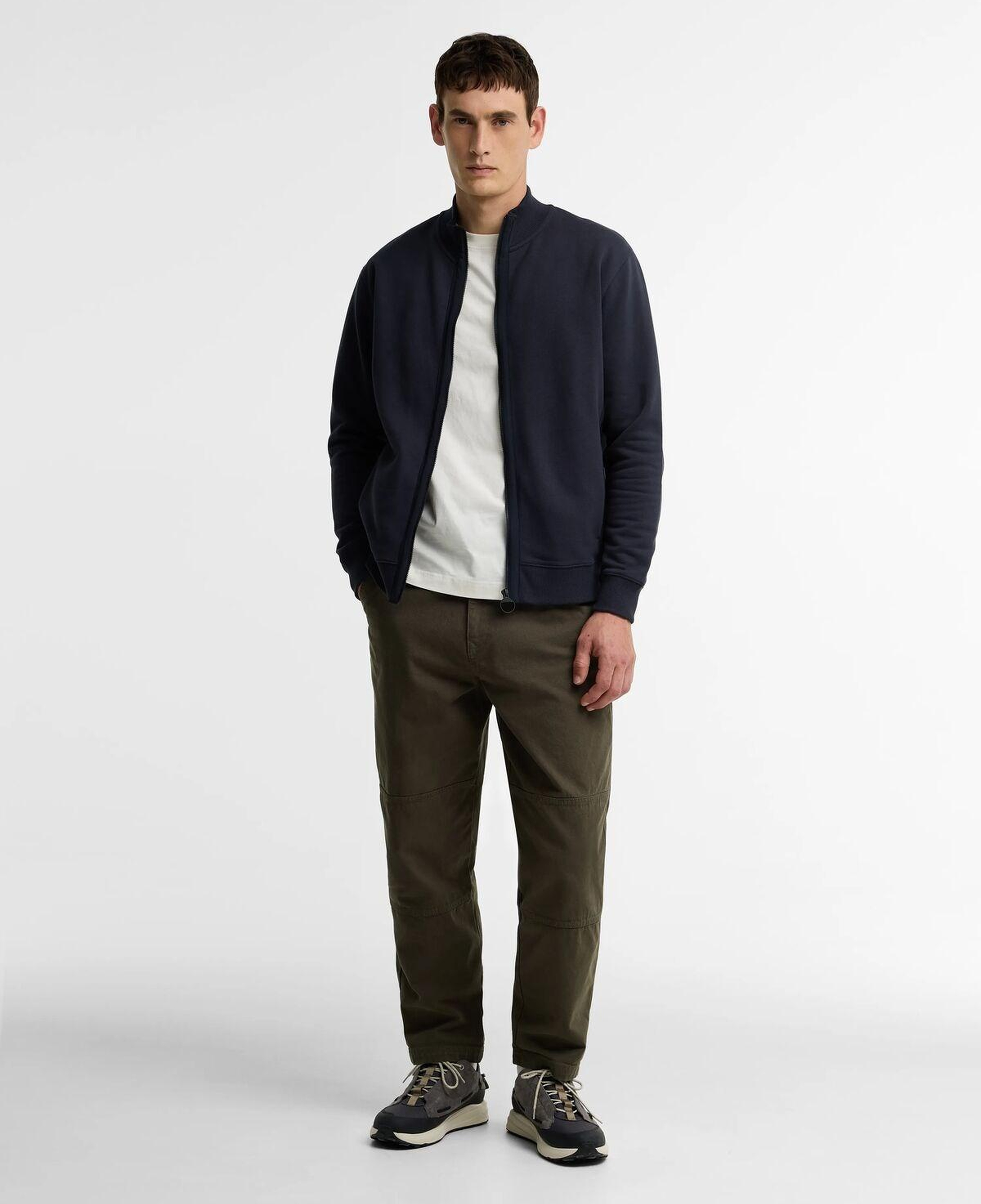Barbour Caldbeck Full Zip Sweatshirt