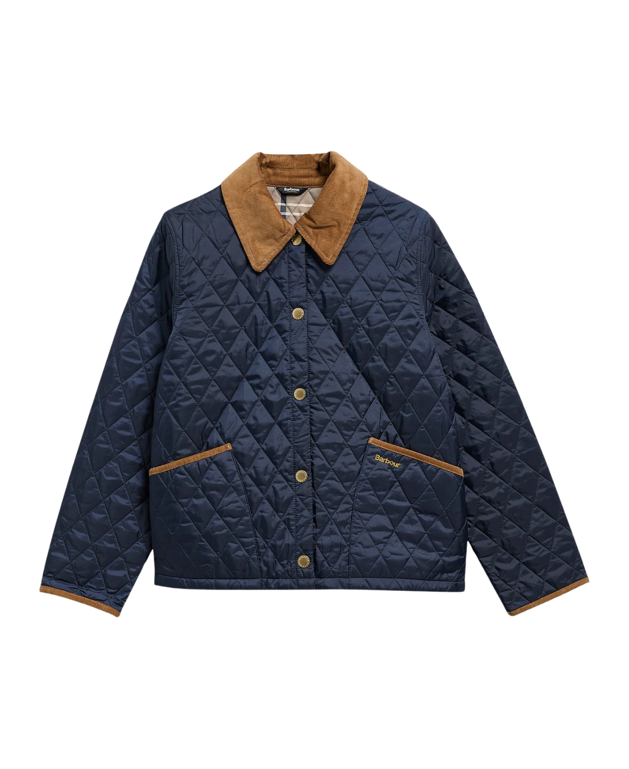 Barbour Icons Cropped Liddesdale Kapitone Ceket