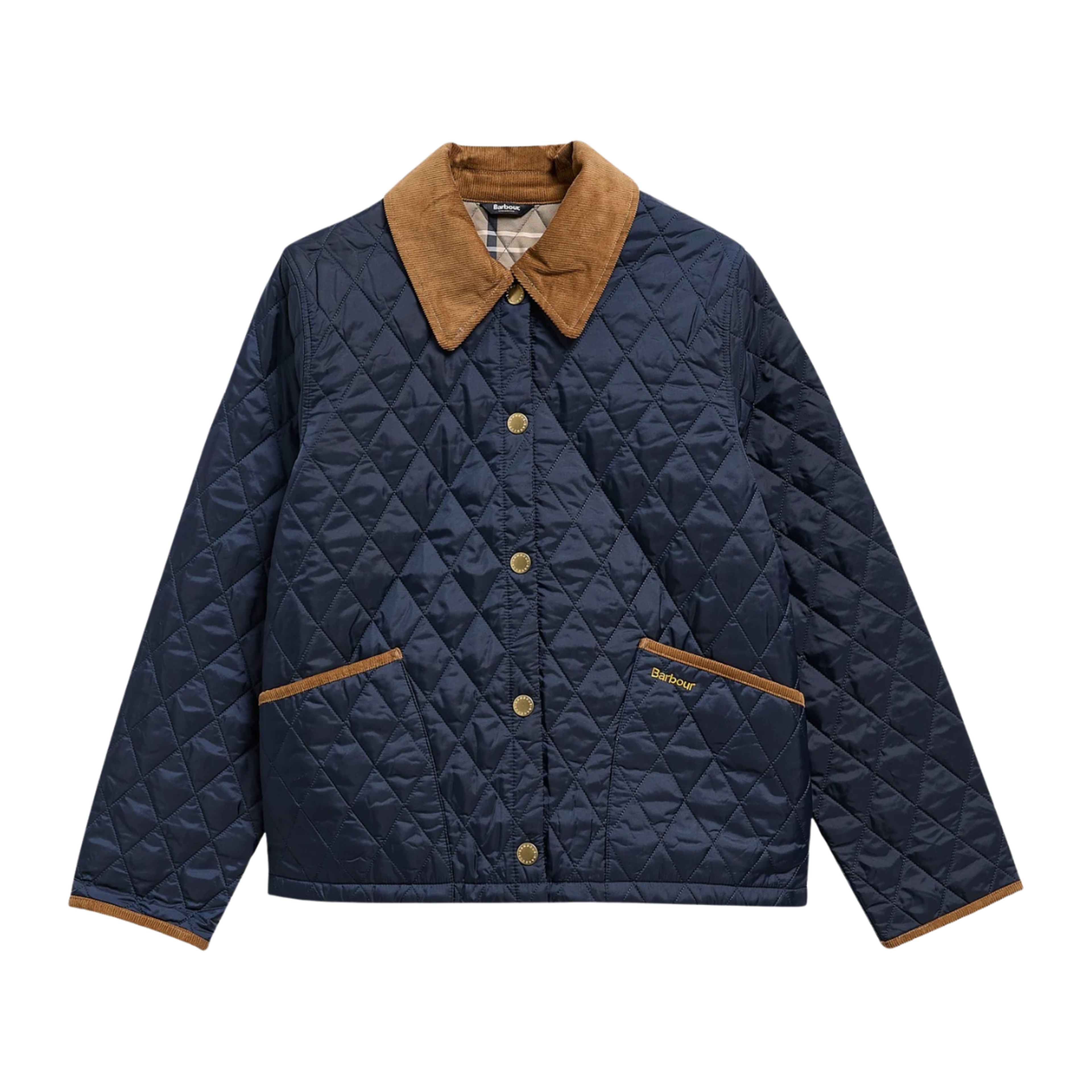 Barbour Icons Cropped Liddesdale Kapitone Ceket