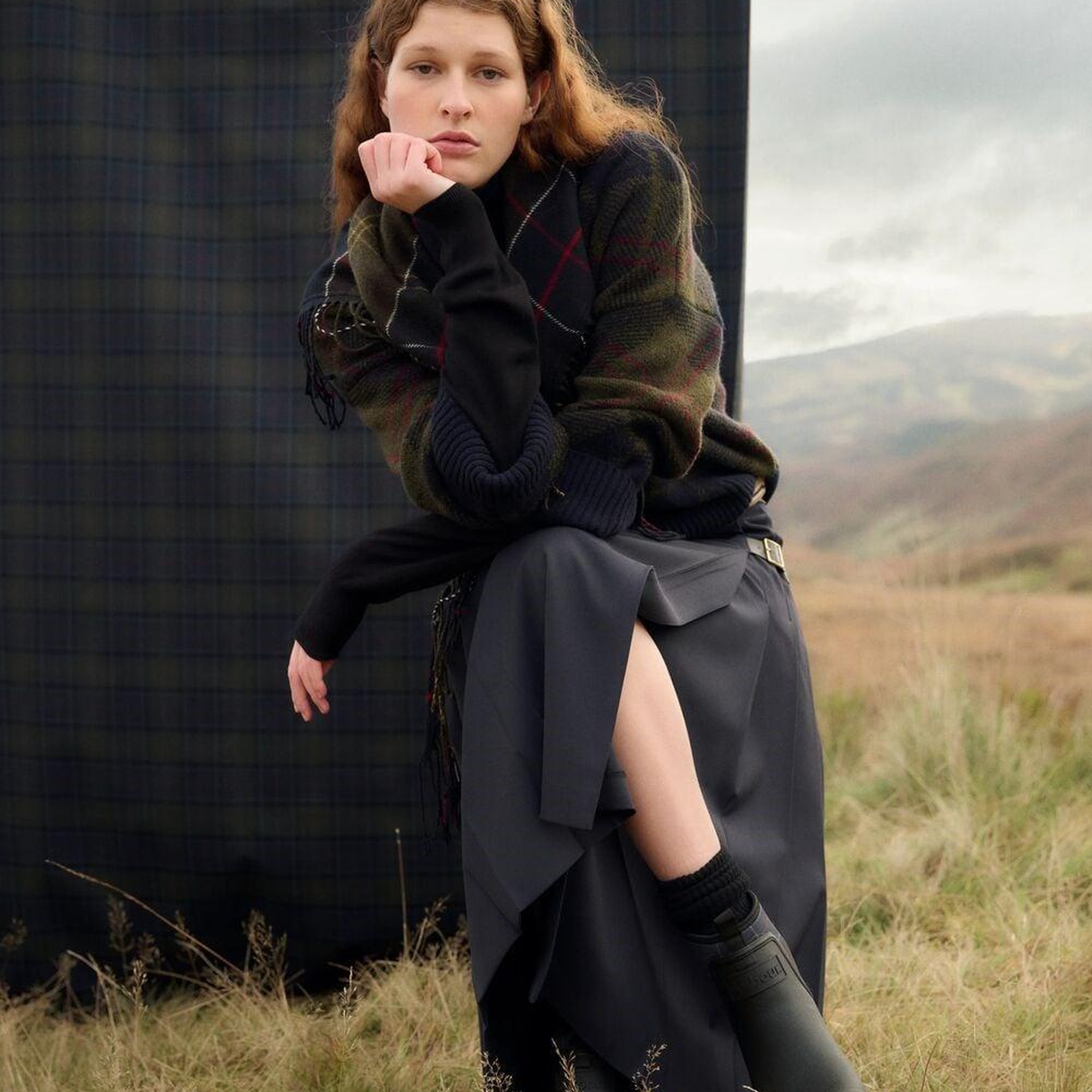 Barbour Shae Knitted Kazak