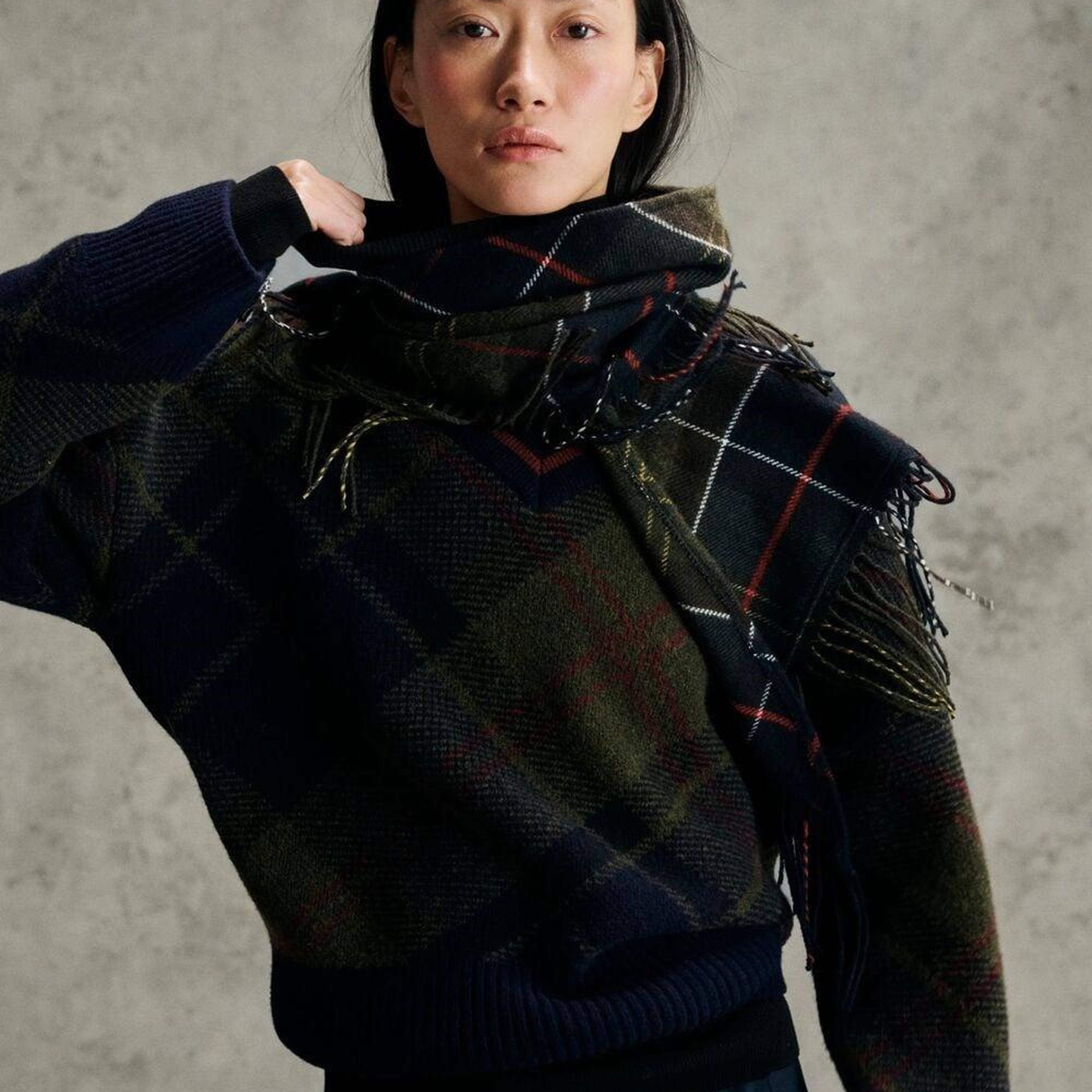 Barbour Shae Knitted Kazak