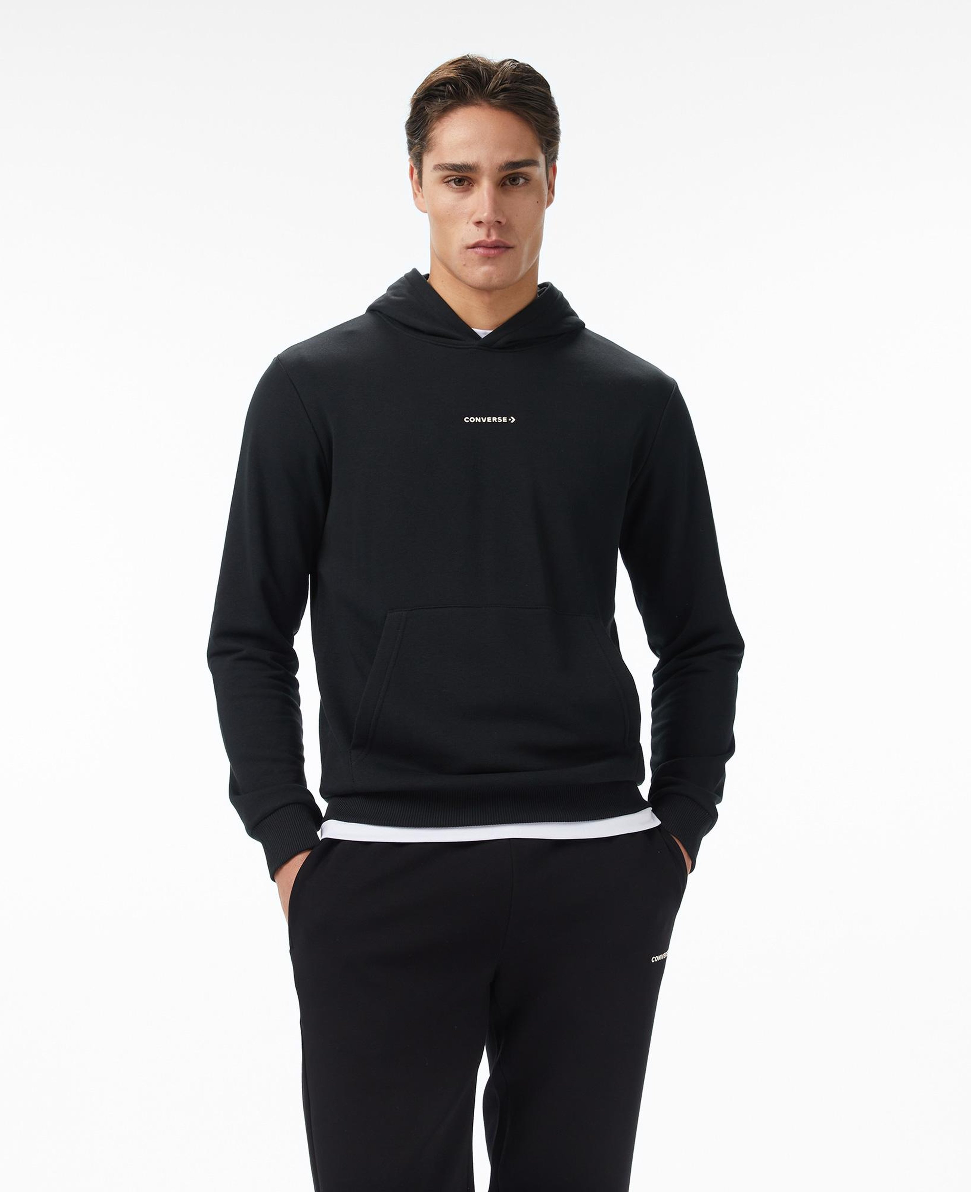 Converse Erkek Siyah Sweatshirt