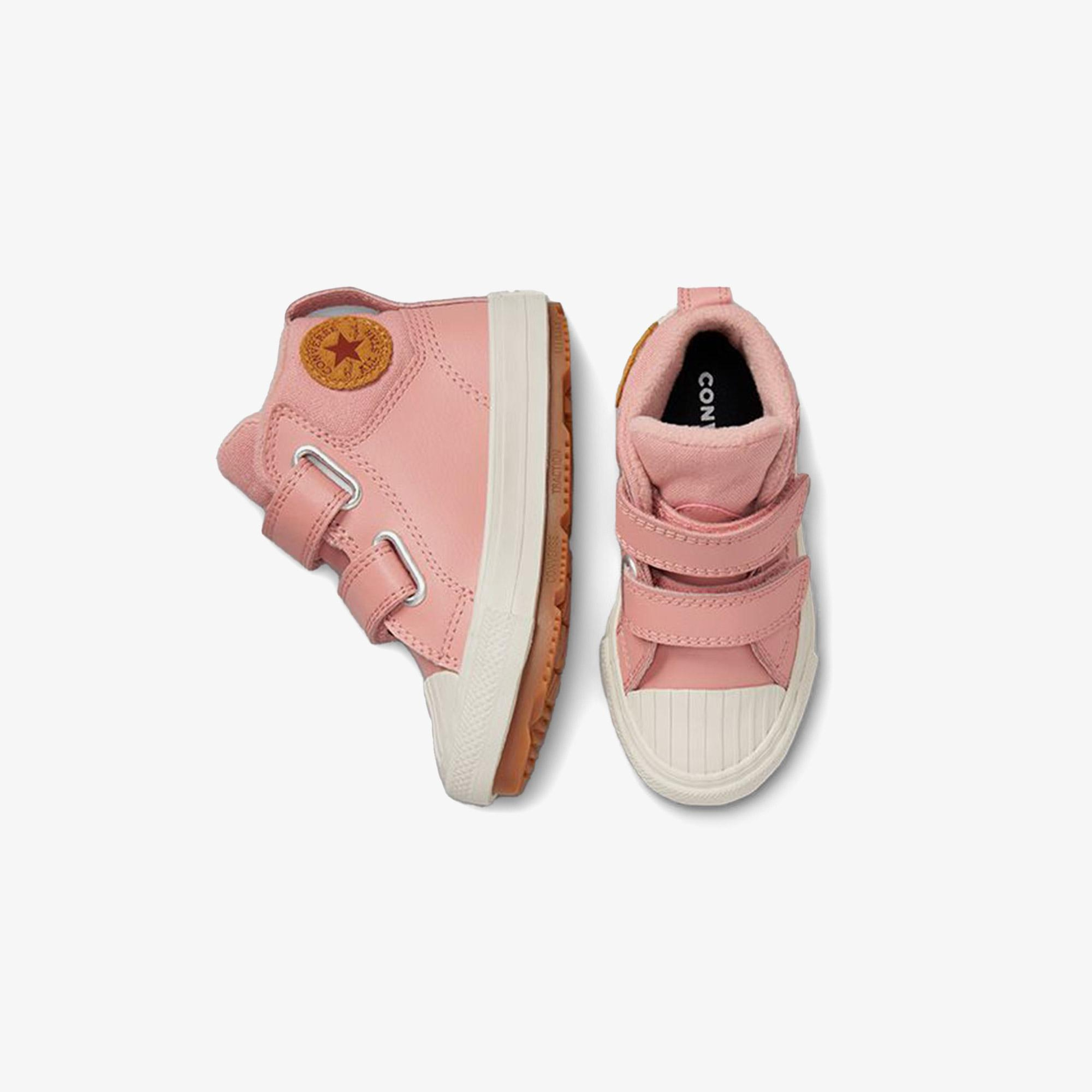 Converse Chuck Taylor All Star Berkshire Bebek Pembe Deri Bot