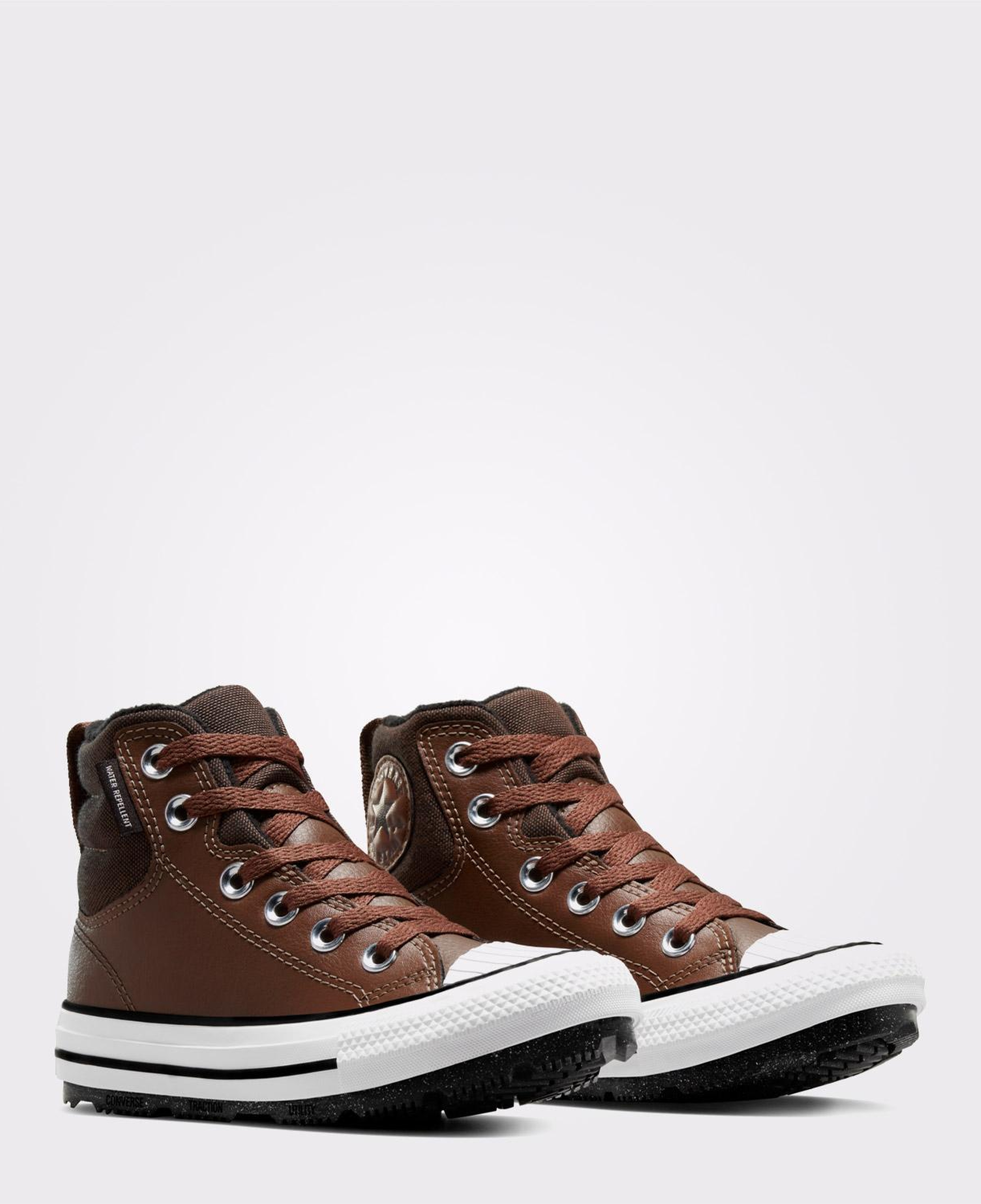 Converse Chuck Taylor All Star Berkshire Çocuk Kahverengi Deri Su İtici Bot