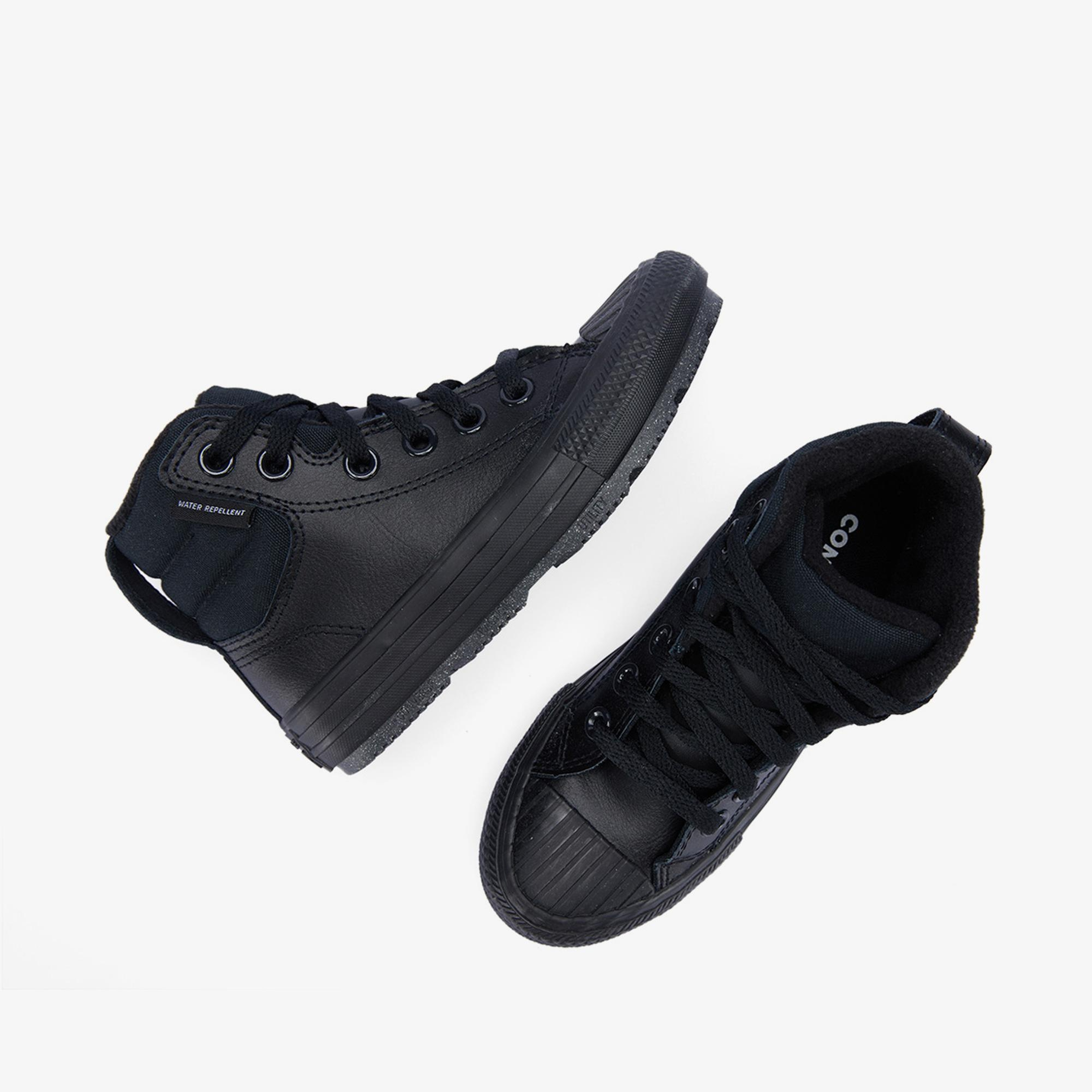 Converse Chuck Taylor All Star Berkshire Çocuk Siyah Deri Bot