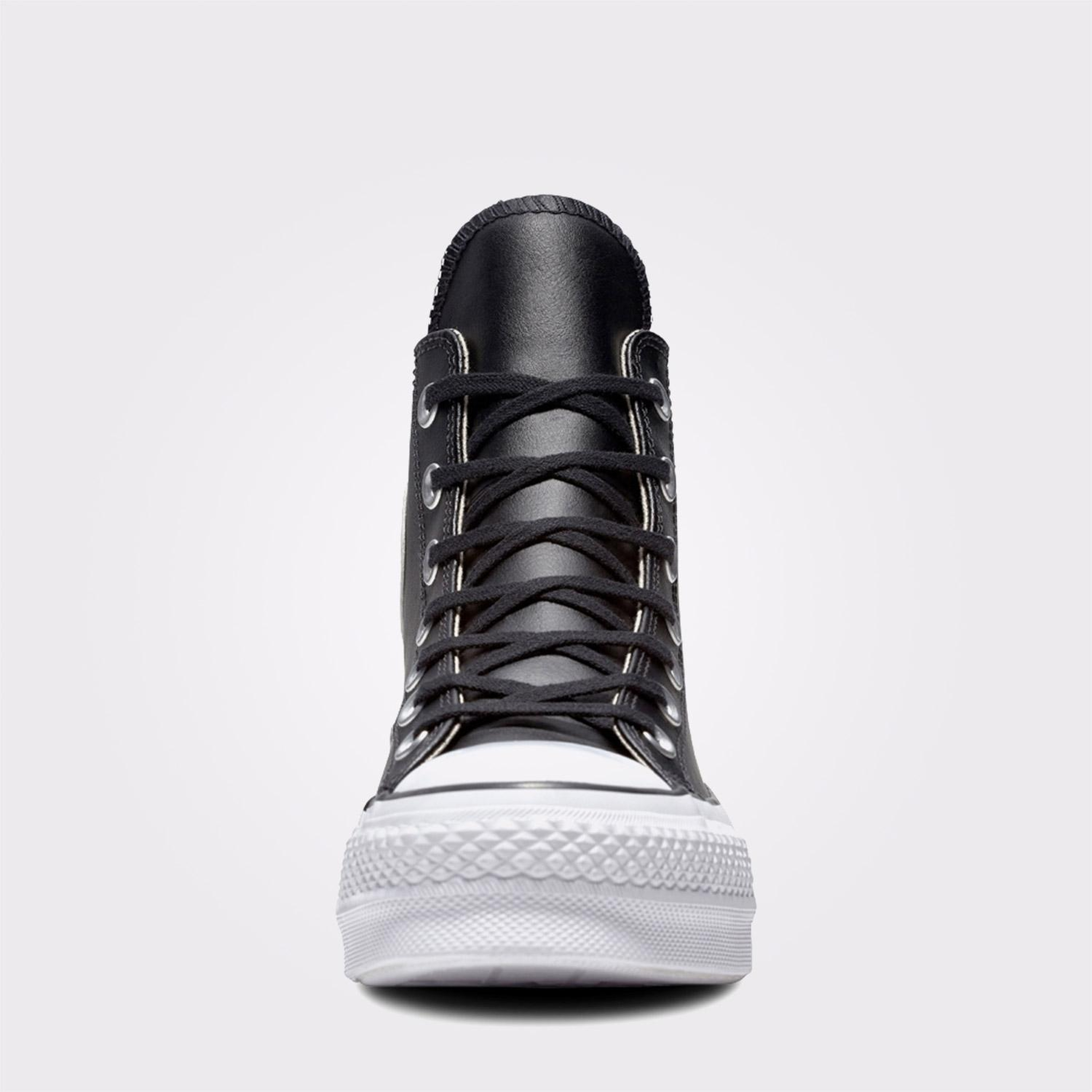 Converse Chuck Taylor All Star Kadın Siyah Deri Sneaker