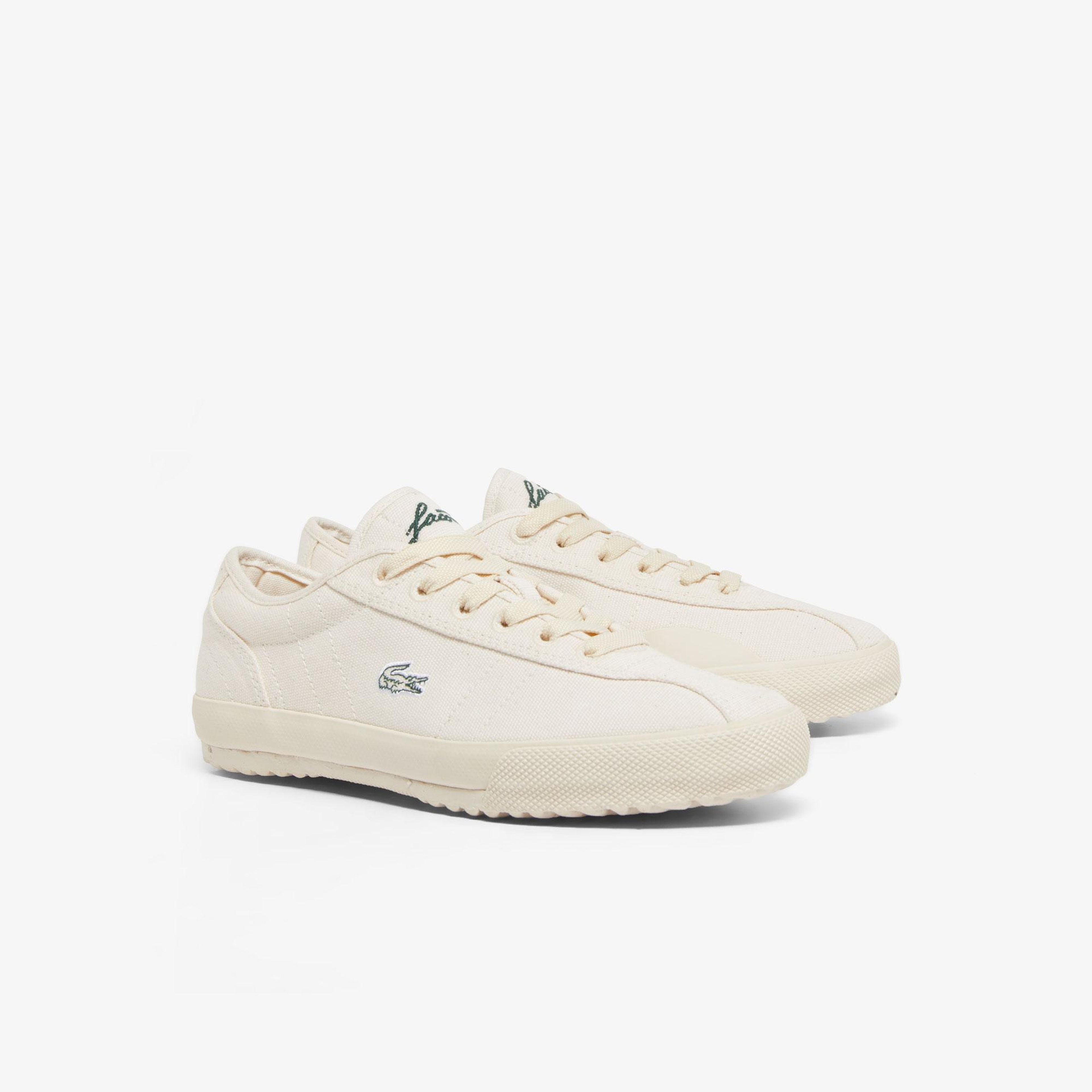 Lacoste Backslam Kadın Bej Sneaker