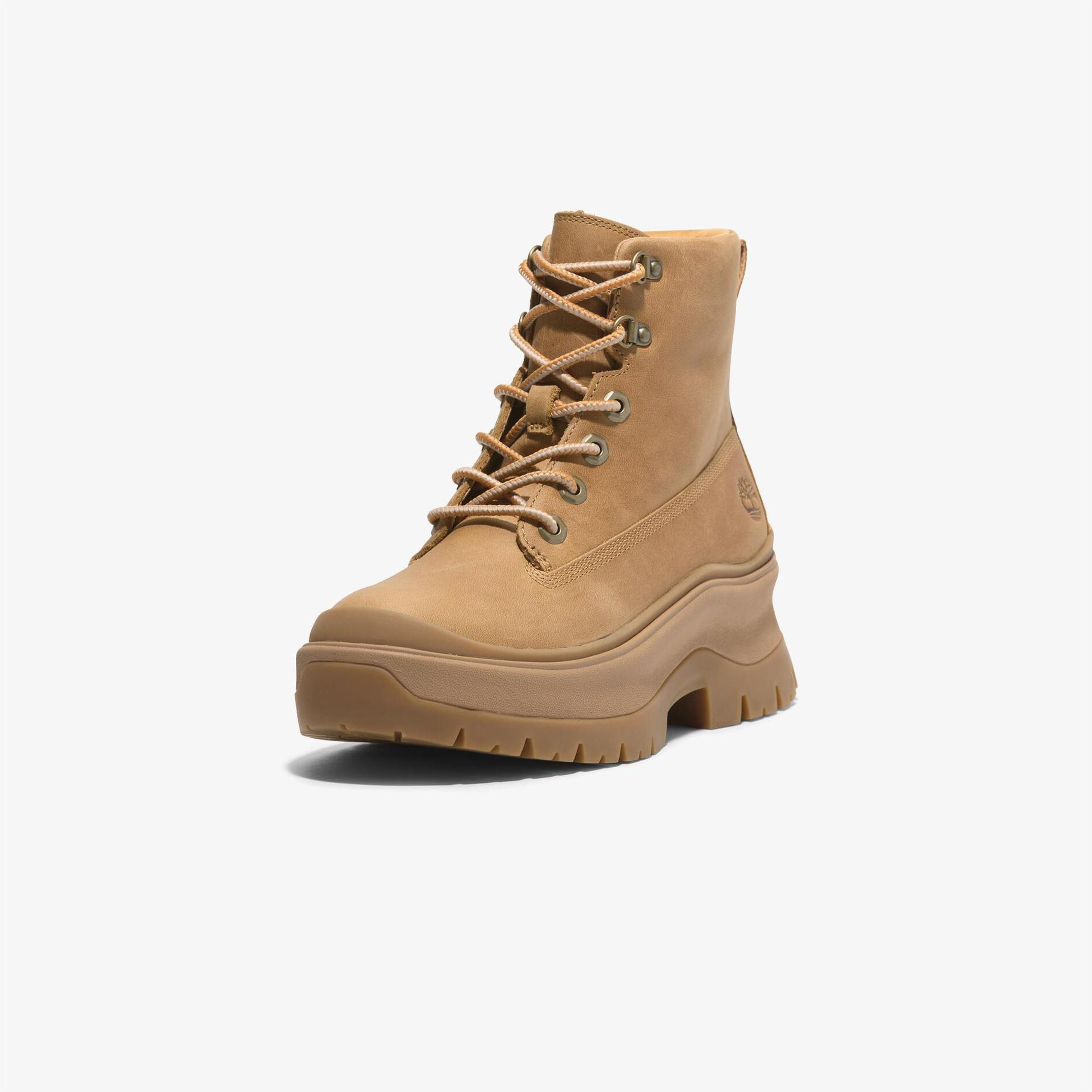 Timberland Roxie Lane Mıd Lace Up Kadın Sarı Bot